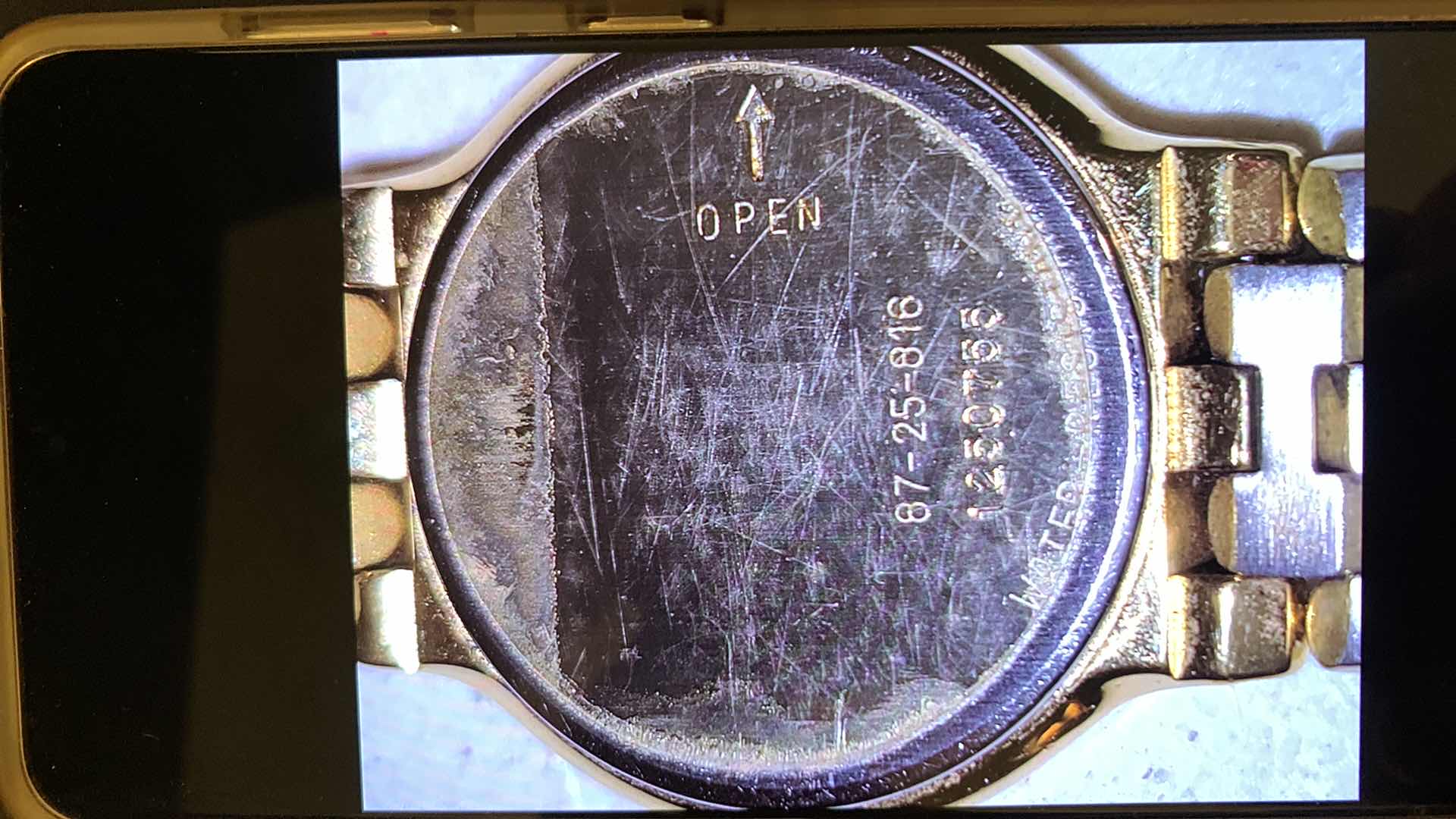 Photo 1 of WOMENS GOLD MOVADO WATCH W BOX, CASE, LINKS, AND RECEIPT $550 in 1990