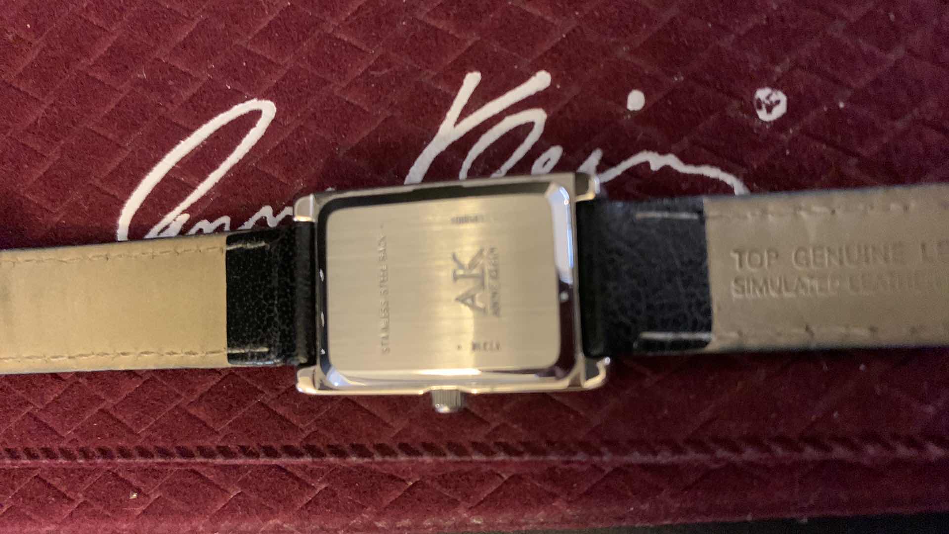 Photo 1 of WOMENS ANNE KLEIN WATCH WITH LEATHER BAND