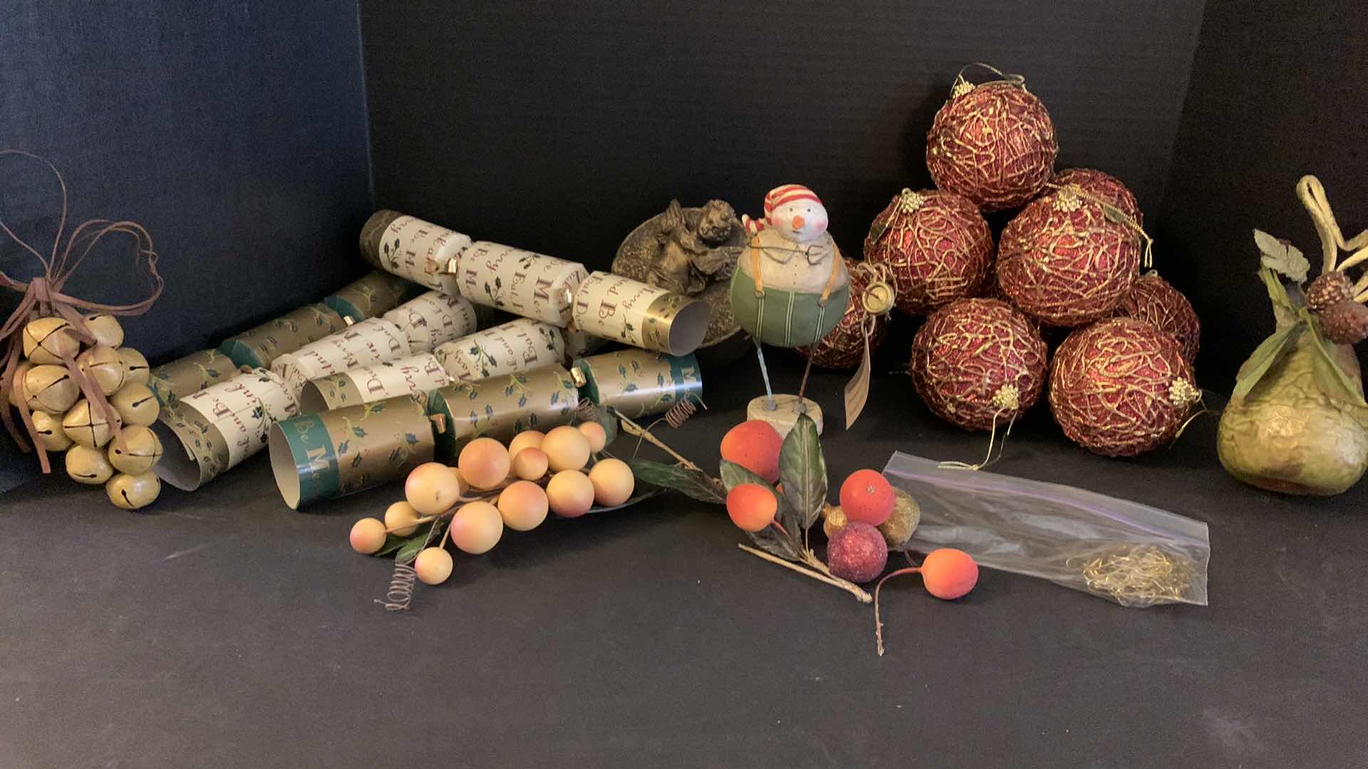 Photo 1 of CHRISTMAS DECORATION ASSORTMENT