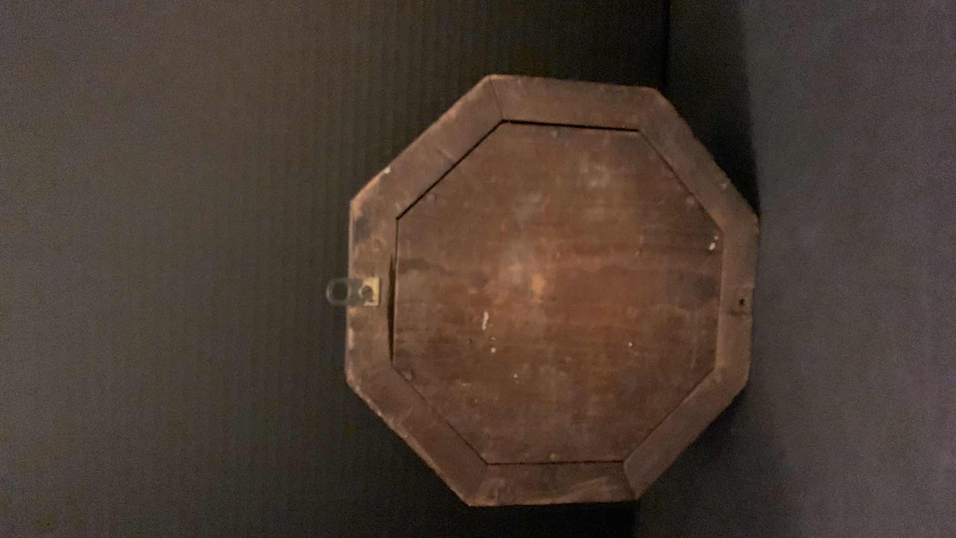 Photo 4 of ANTIQUE WOOD CLOCK LEVER ESCAPEMENT CIRCA 1860-1890