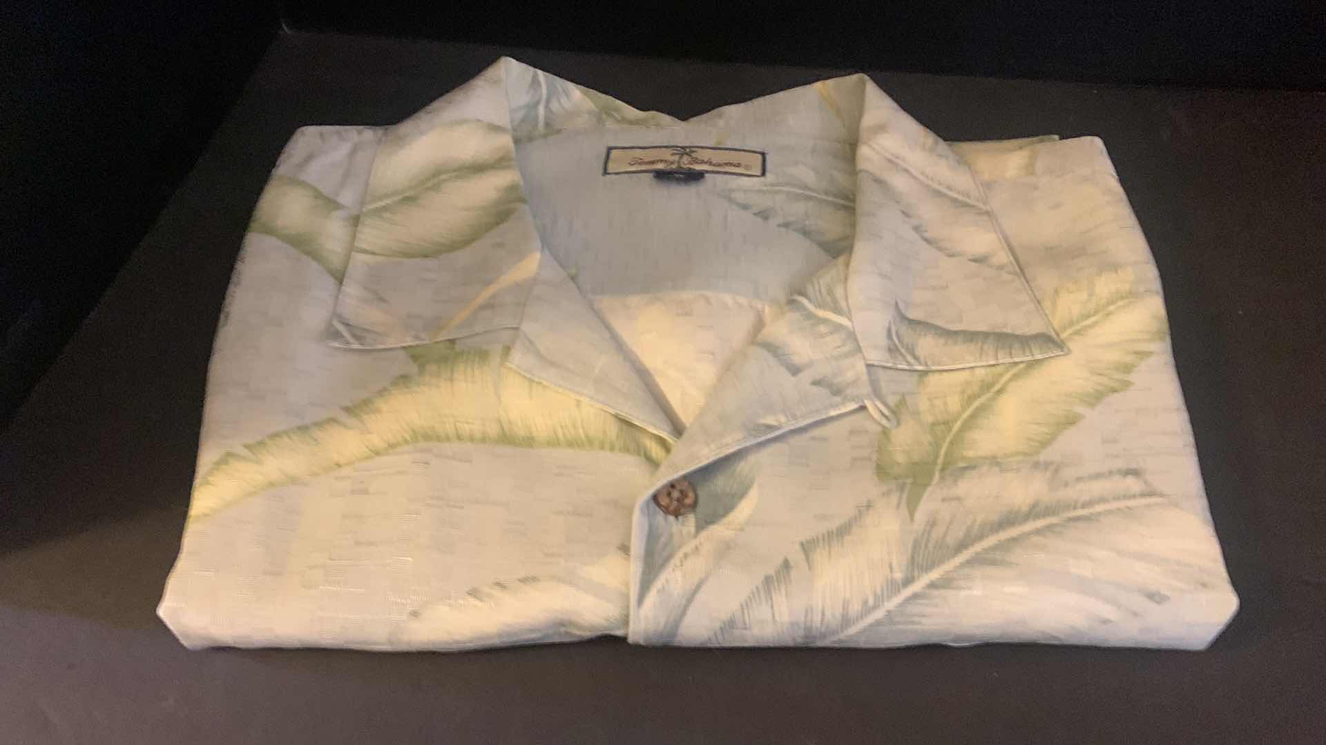 Photo 1 of MENS DESIGNER CLOTHING SIZE XL, 2 LONG SLEEVE EDDIE BAUER, TWO SHORT SLEEVE TOMMY BAHAMA