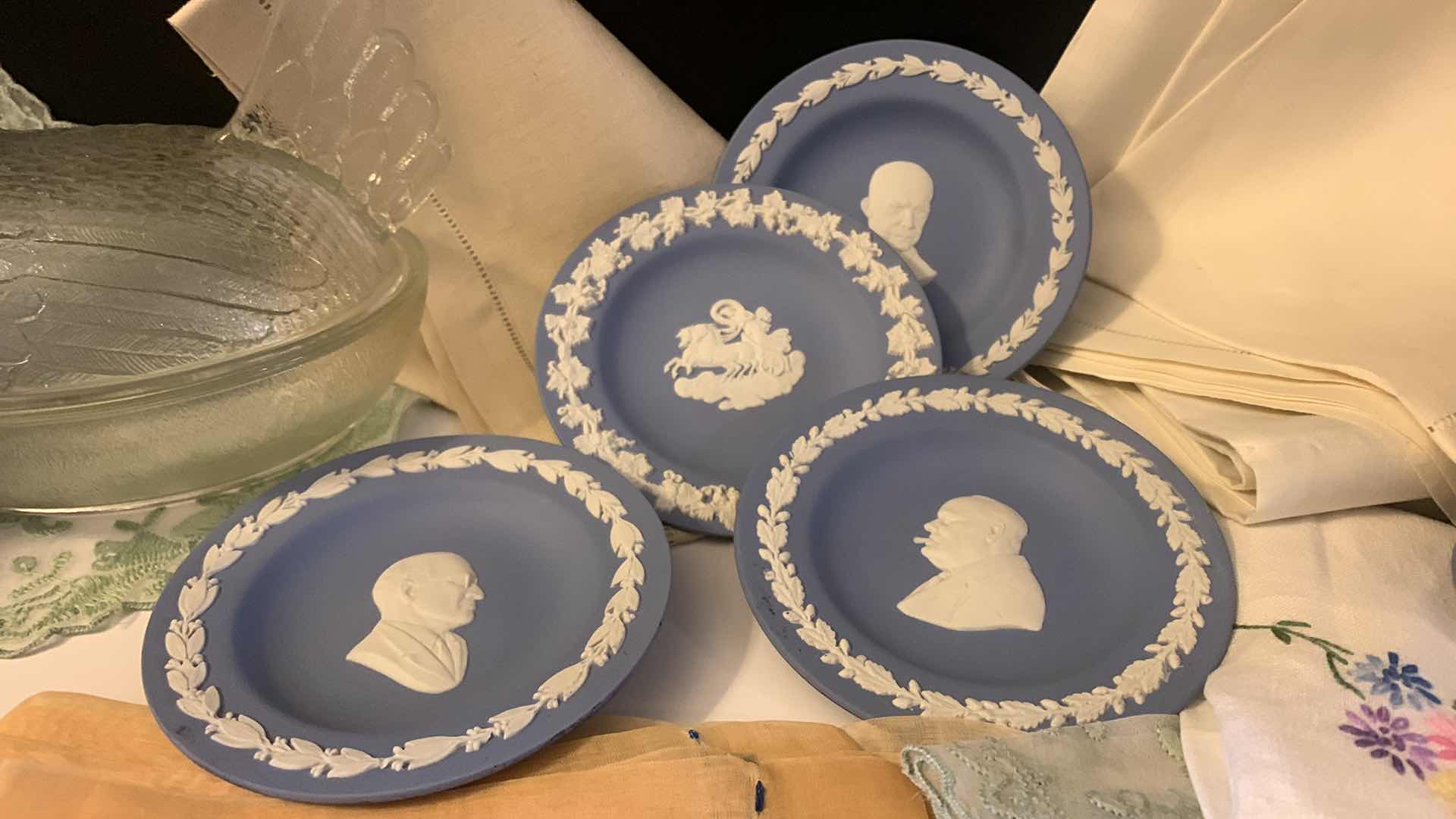 Photo 1 of HOME COLLECTIBLES, IRISH LINEN, WEDGEWOOD AND MORE