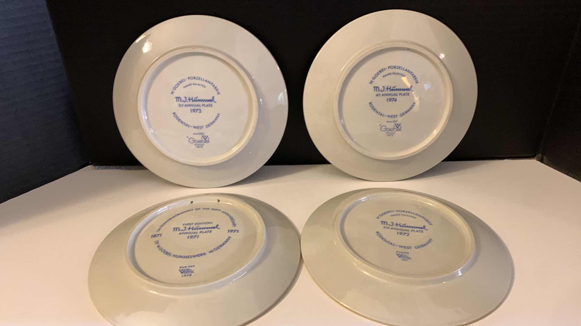 Photo 1 of 4 - GOEBEL HUMMEL COLLECTIBLE PLATES