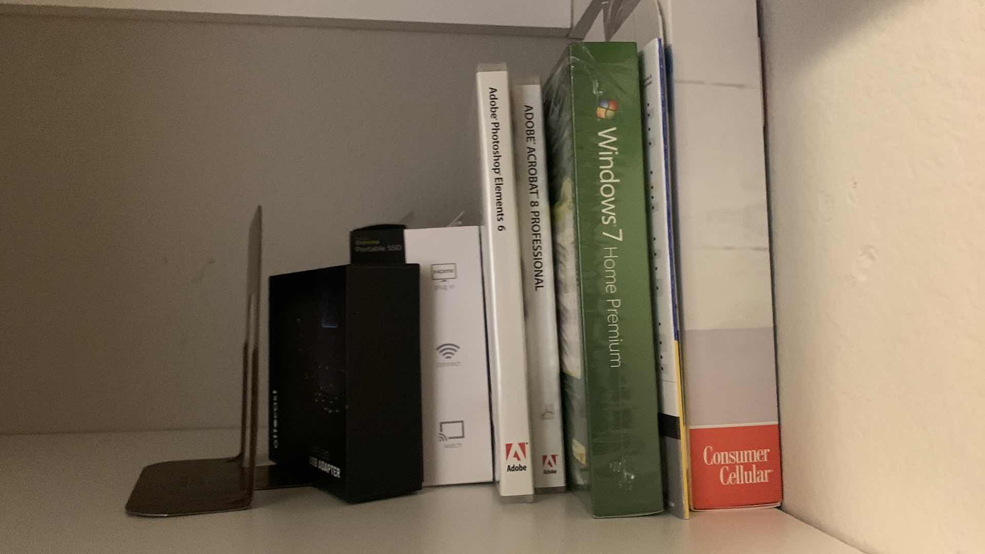 Photo 1 of CONTENTS ON SHELF OFFICE SUPPLIES AND NECKTIE BOX