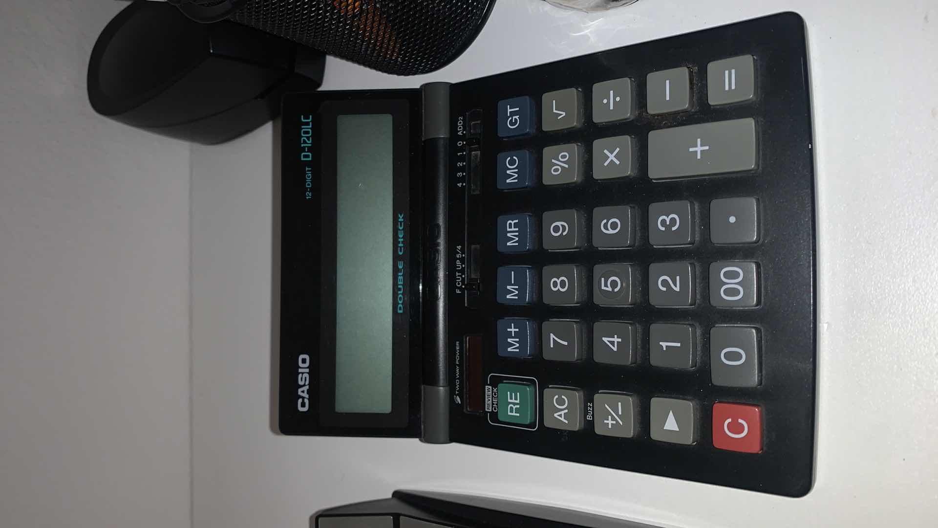 Photo 1 of CONTENTS ON SHELF CALCULATORS, FLASH LIGHTS AND MORE