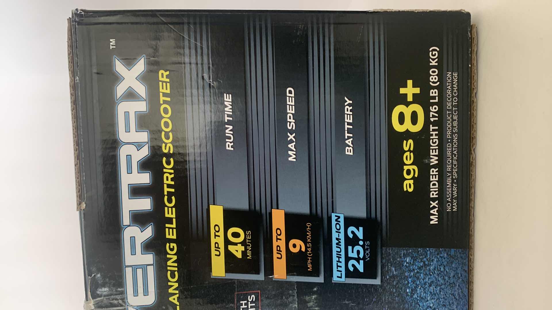 Photo 3 of RAZOR HOVERTRAX SMART BALANCING ELECTRIC SCOOTER (