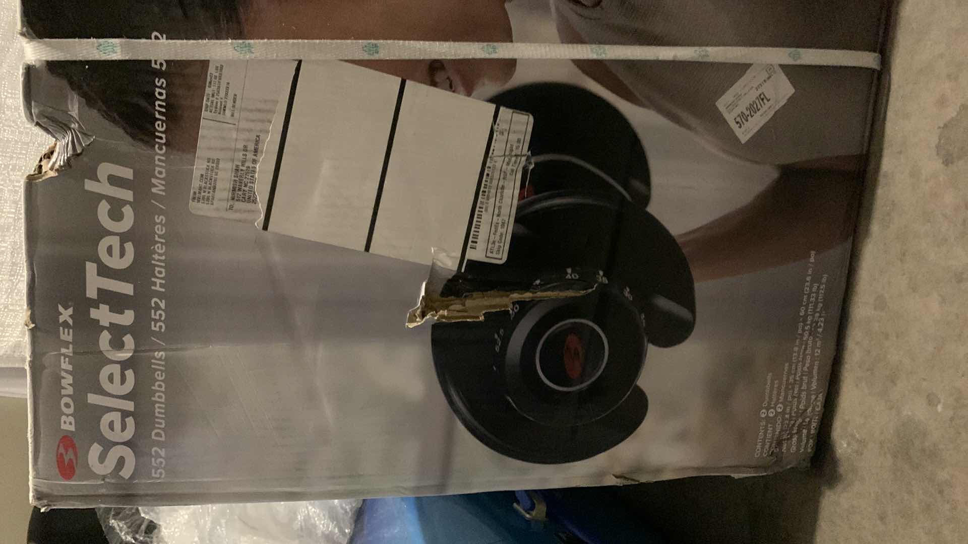 Photo 1 of BOWFLEX SELECT TECH 552 DUMBBELLS