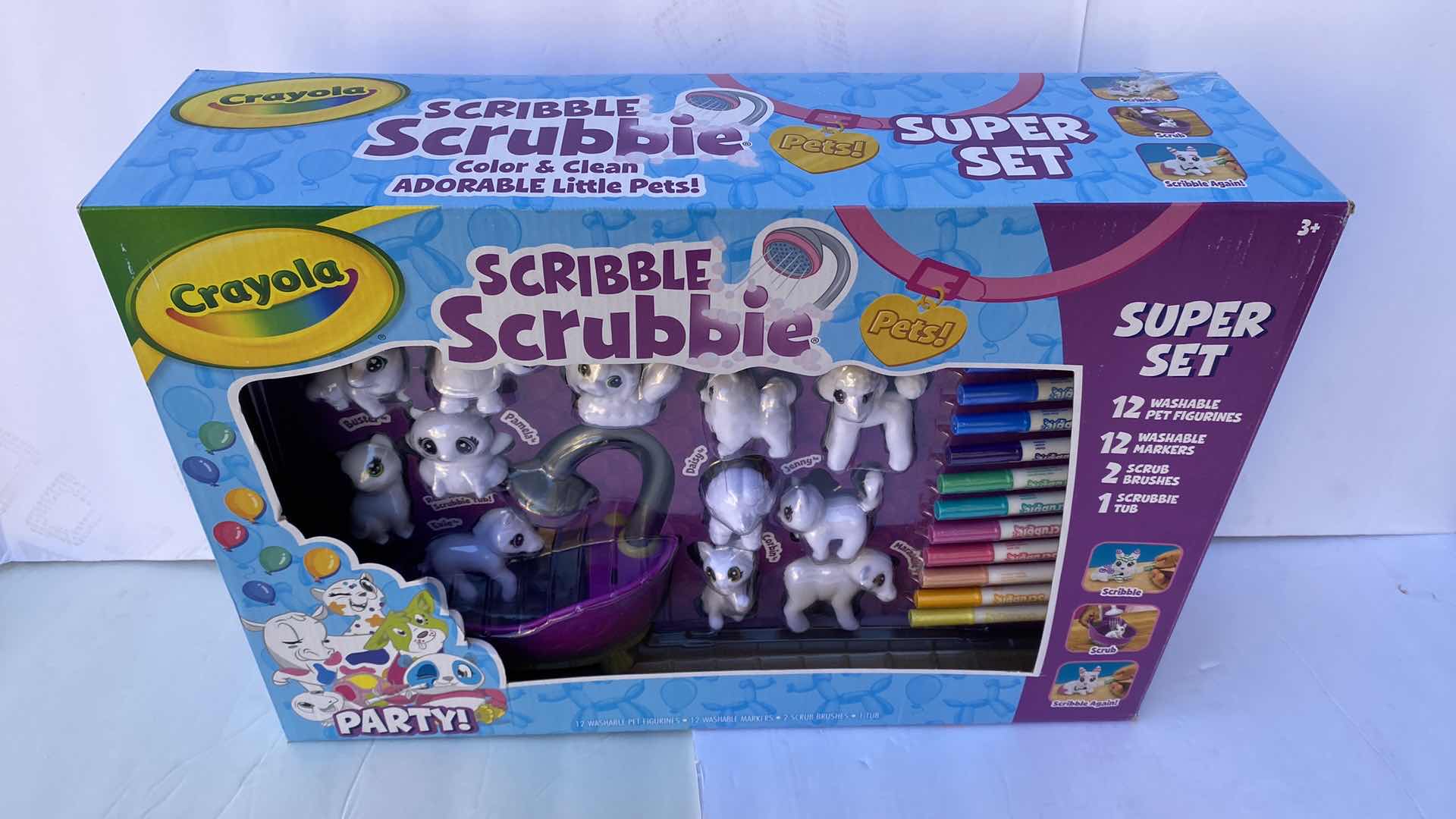 Photo 1 of CRAYOLA SCRIBBLE SCRUBBIE SUPER SET