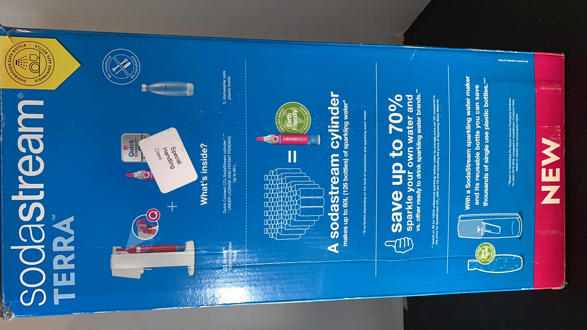 Photo 1 of SODASTREAM TERRA CLASSIC WATER SPARKLING WATER MAKER