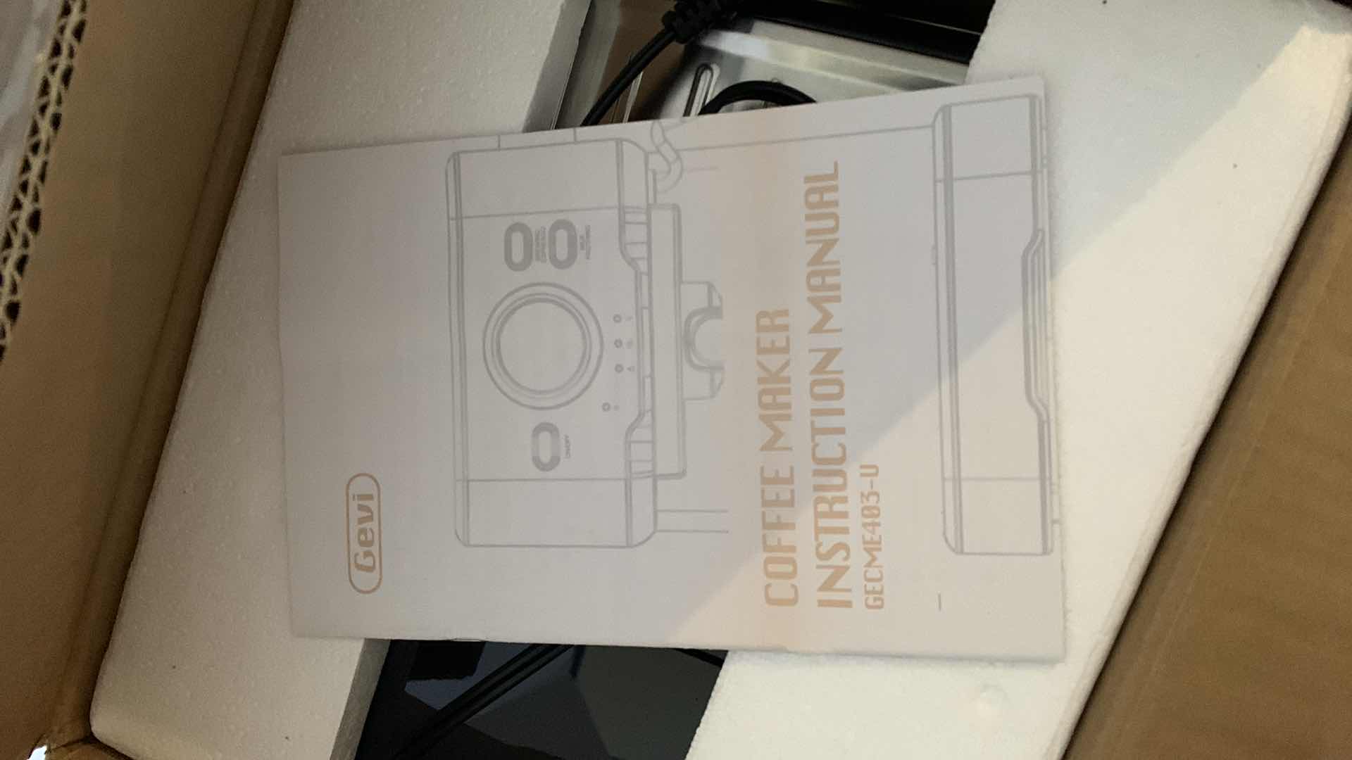 Photo 4 of GEVI COFFEE MAKER GECME403-U