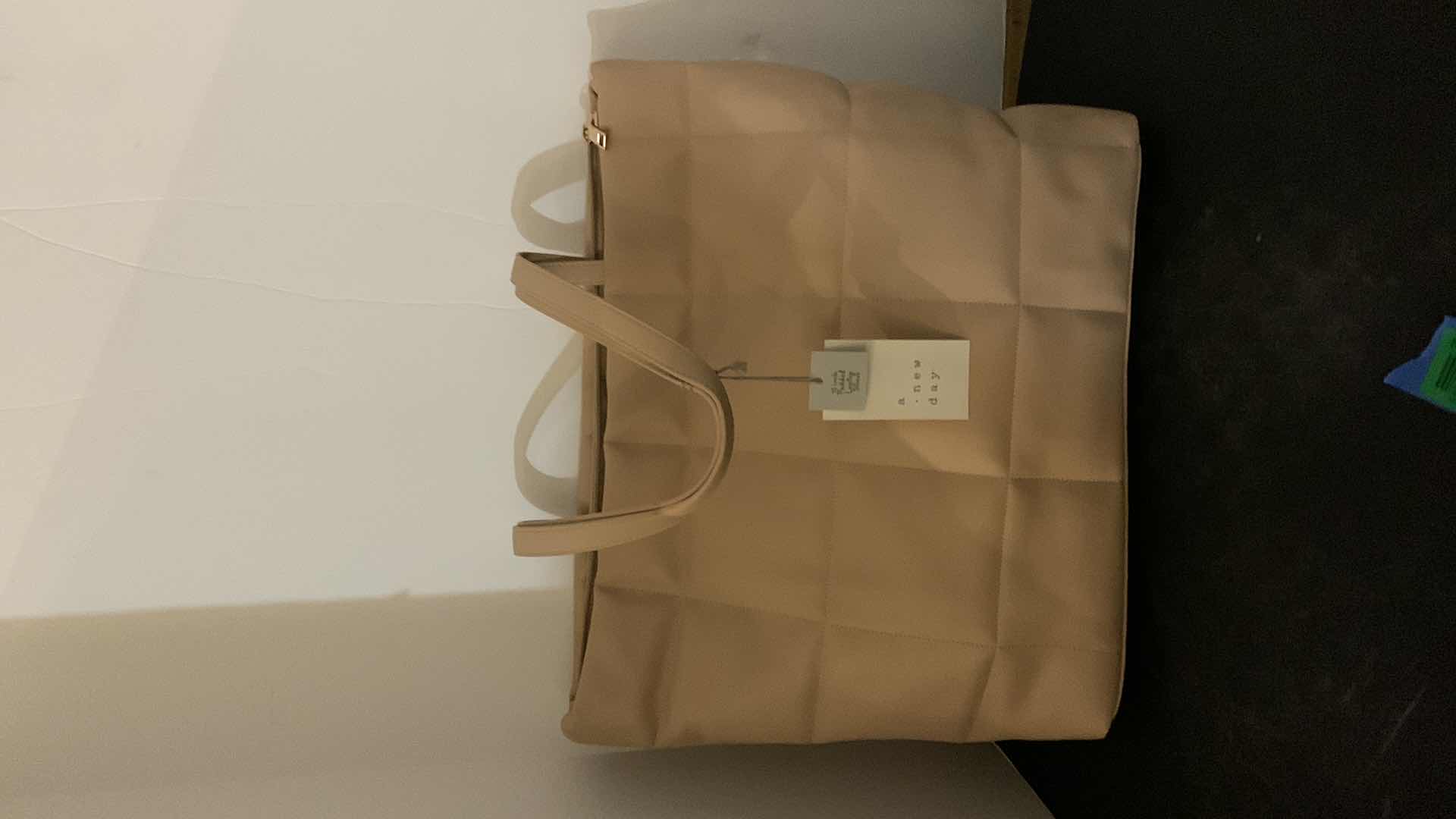 Photo 1 of A NEW DAY, 15 INCH PADDED LAPTOP SLEEVE, TAN $30