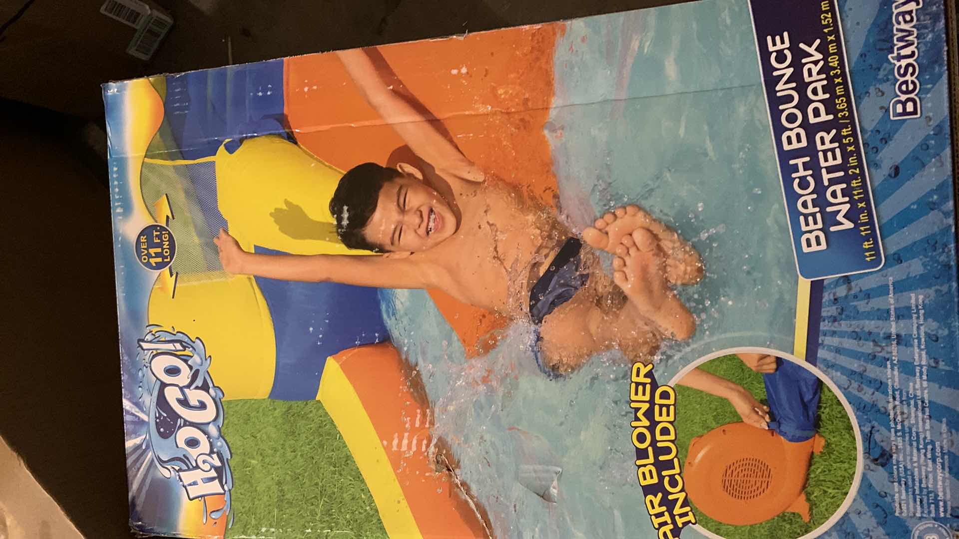 Photo 1 of H2GO BESTWAY BEACH BOUNCE WATER PARK, POOL AND PLAY OVER 11 FT LONG, INFLATES IN 2 MIN