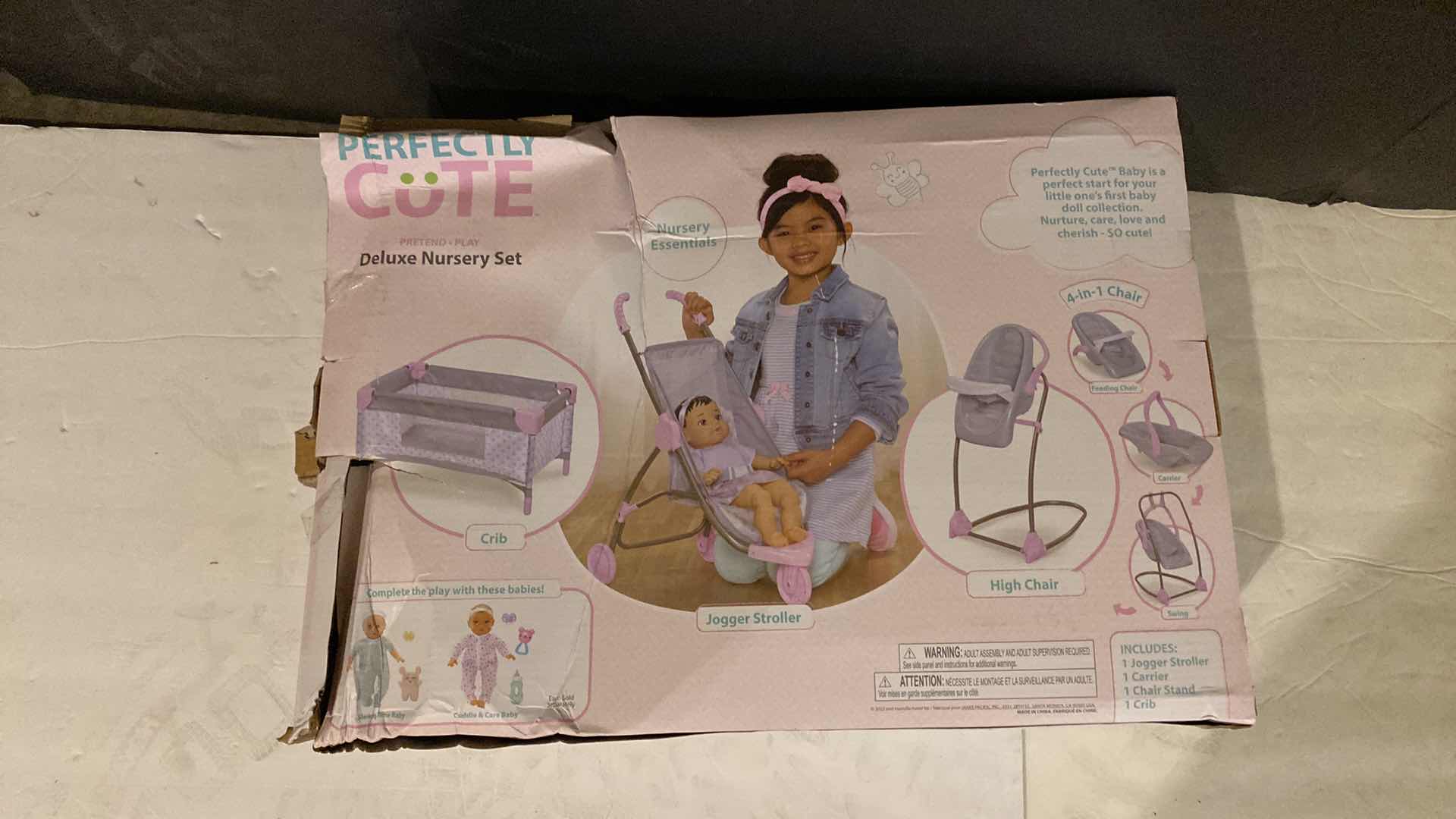 Photo 1 of PERFECTLY CUTE DELUXE NURSERY SET