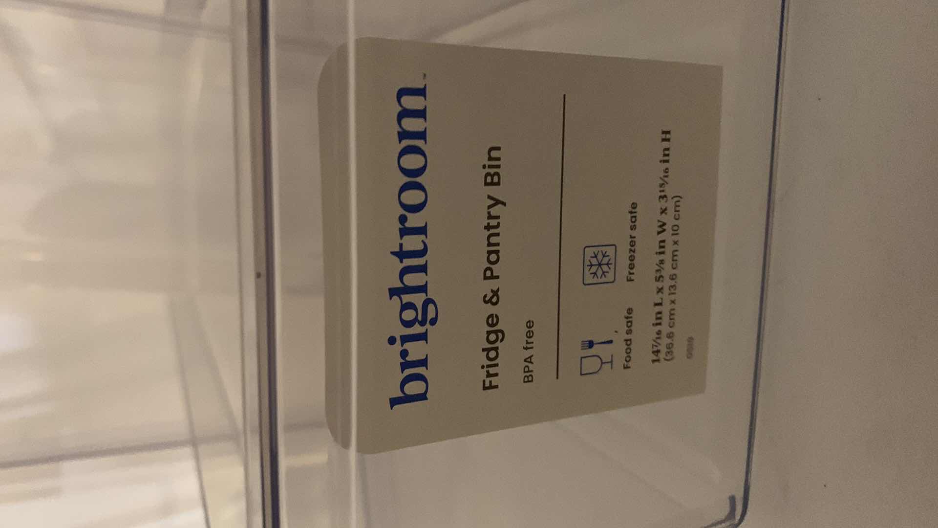 Photo 3 of 4 BRIGHTROOM FRIDGE AND PANTRY BINS