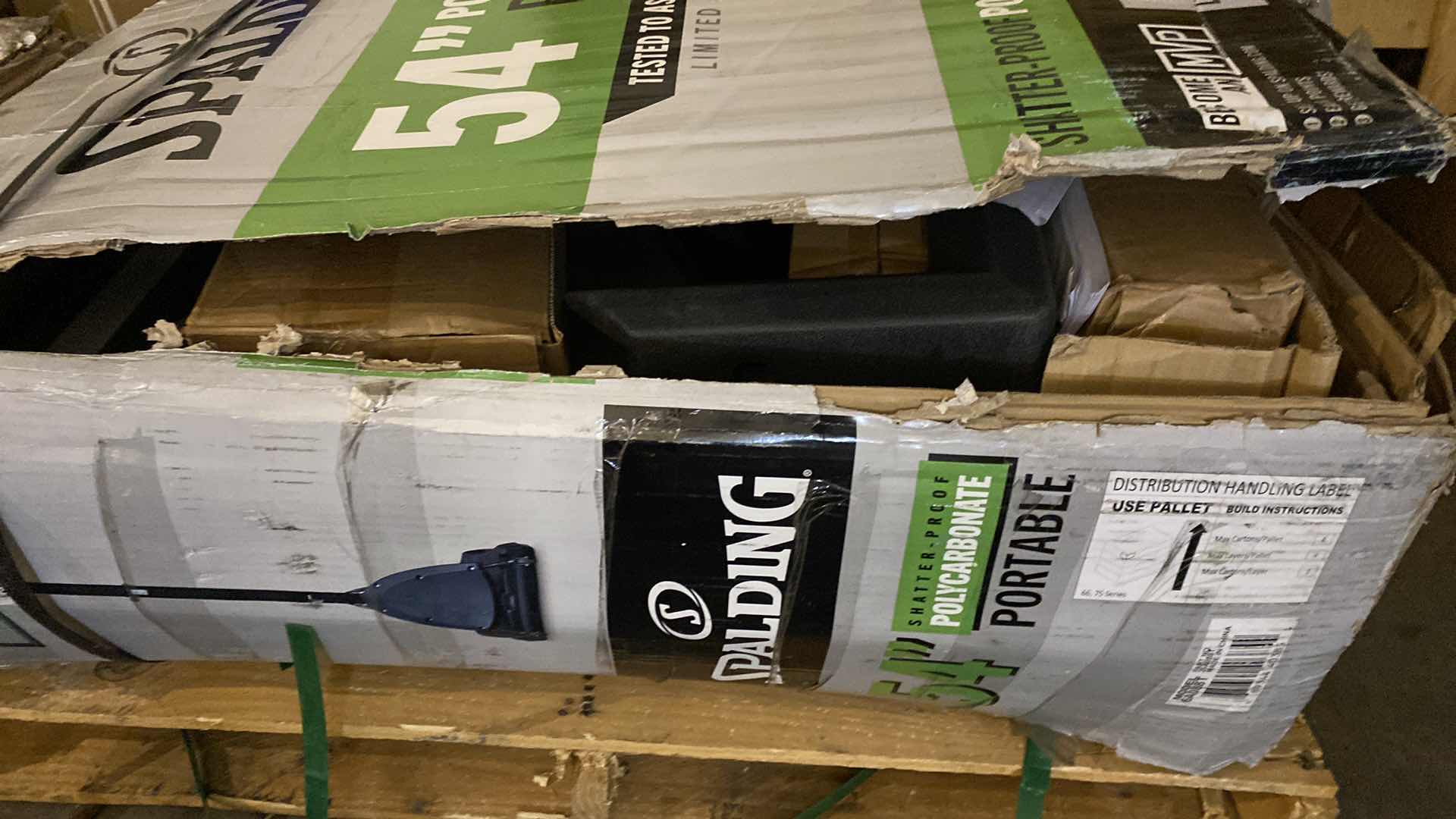 Photo 3 of SPALDING 54" PORTABLE BASKETBALL HOOP, PERFORMANCE ACRILIC