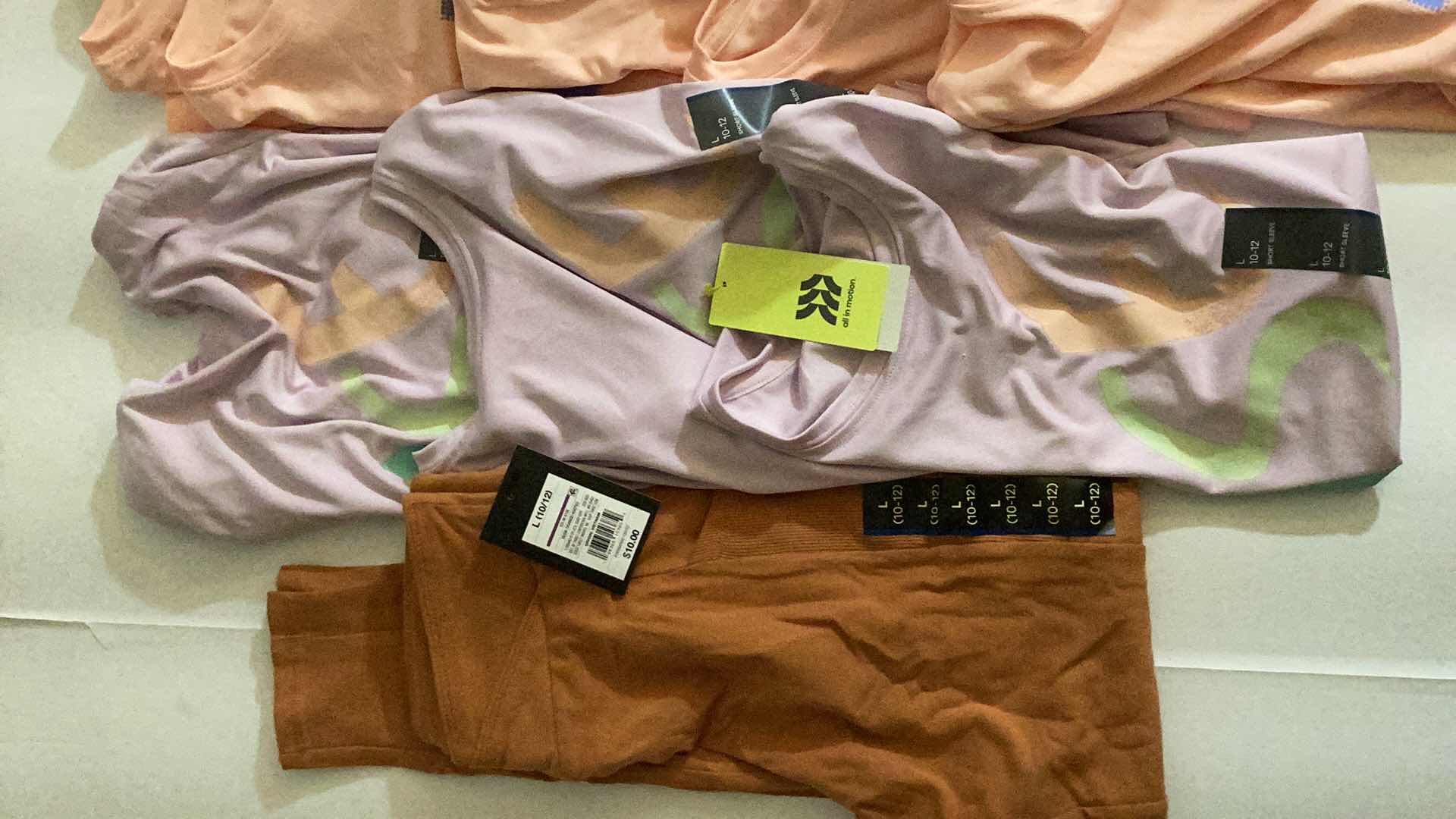 Photo 1 of 14-GIRLS SIZE LARGE CLOTHING ITEMS