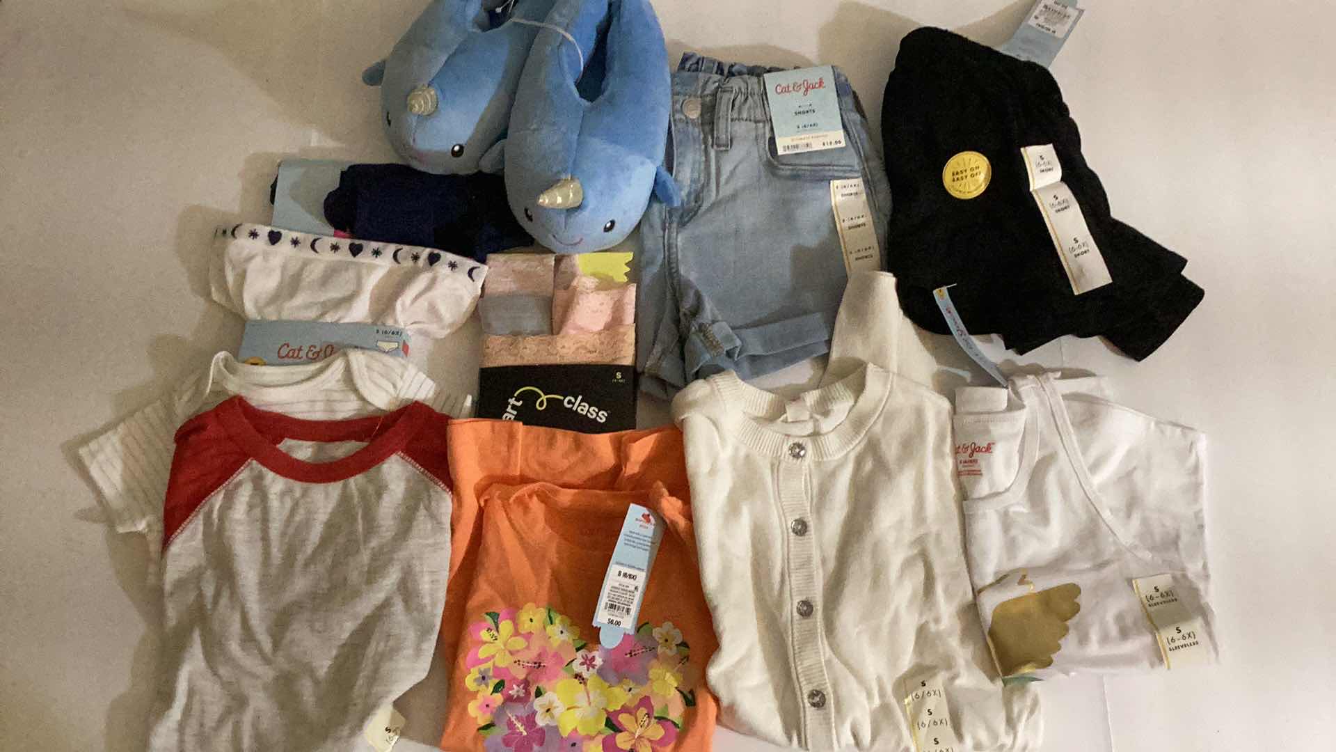 Photo 1 of 10- GIRLS SIZE SMALL CLOTHING ITEMS