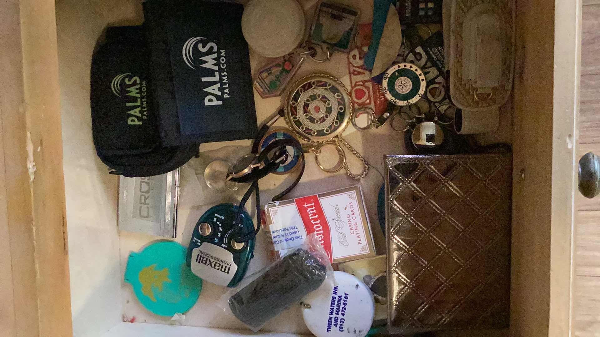 Photo 1 of CONTENTS OF DRAWER-WATCH KEYCHAINS AND MORE