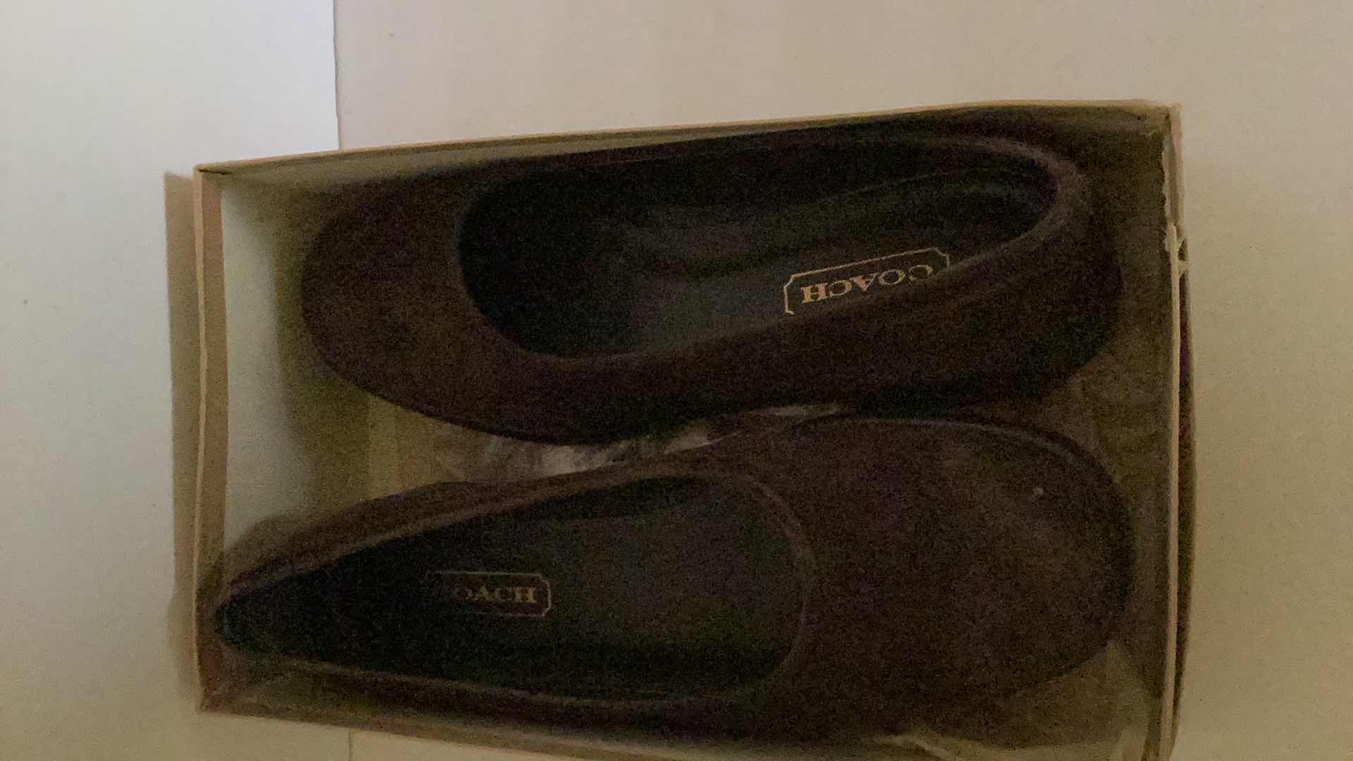 Photo 1 of 3-PAIRS LADIES SHOES SIZE 8.5 2-COACH, 1-MICHAELANGO