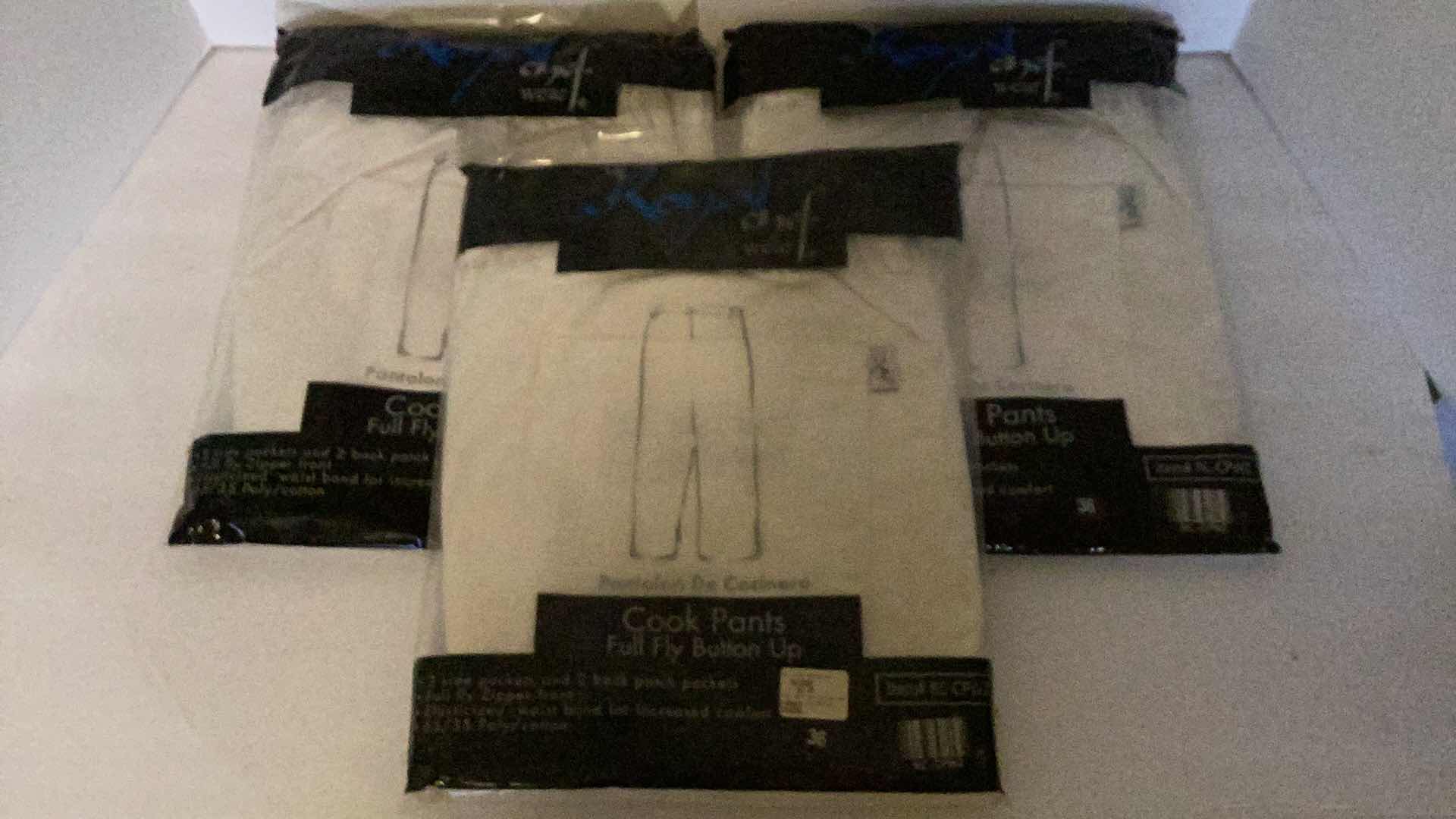 Photo 1 of 3-ROYAL CHEF COOK PANTS SIZE 36 