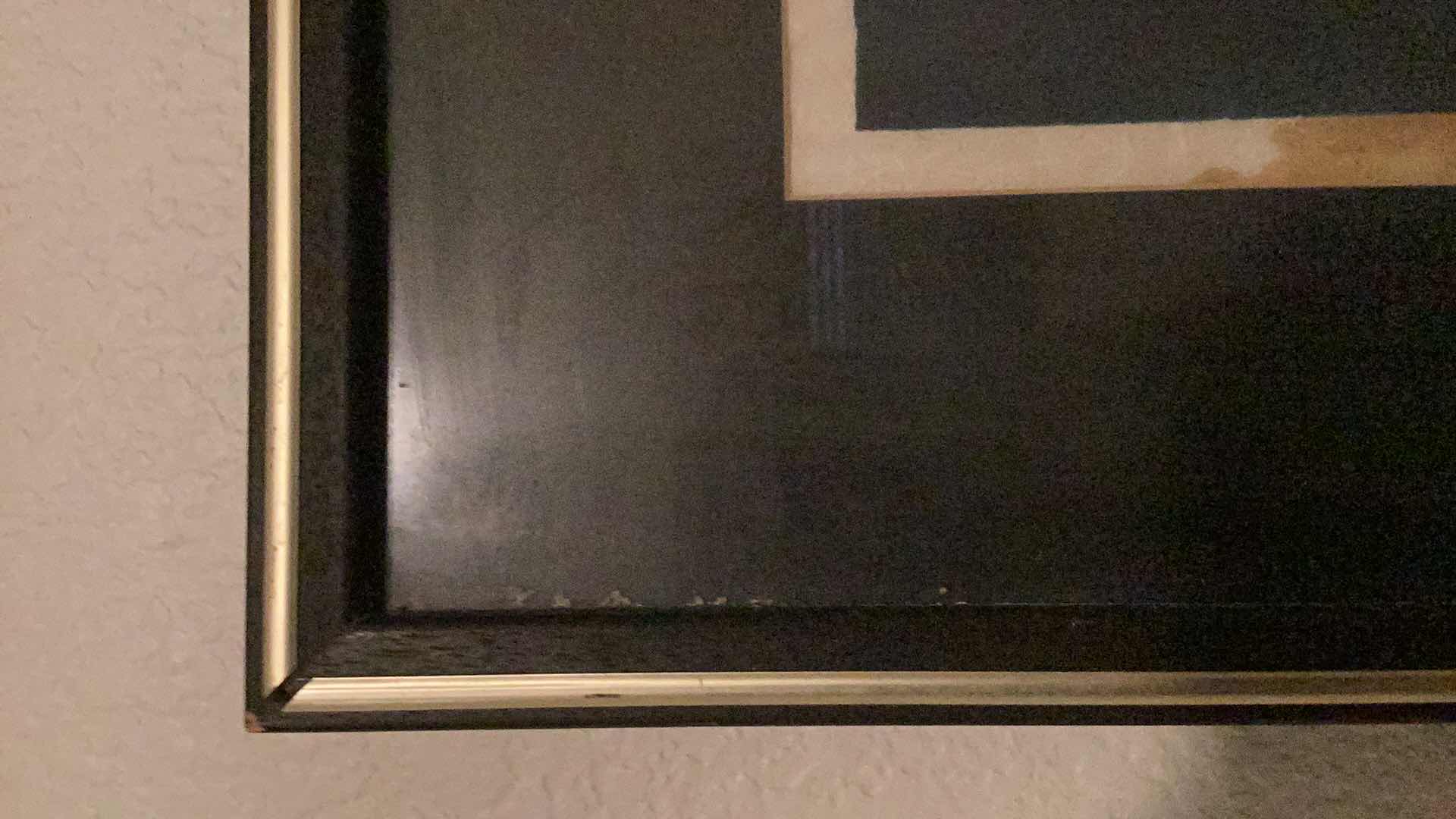 Photo 1 of 1969 FRAMED SIGNED ARTIST PROOF J. JOHNSON 30” X 26”