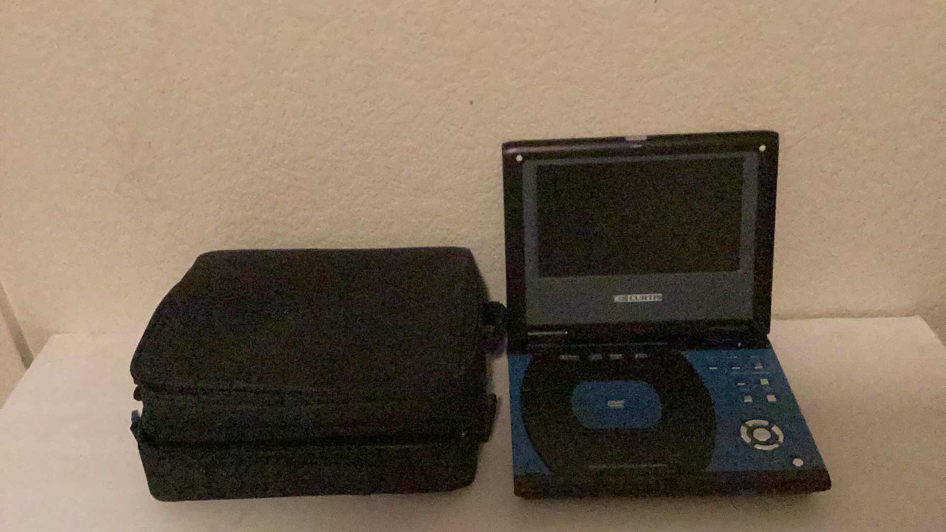 Photo 1 of CURTIS PORTABLE DVD/CD PLAYER DVD7015 WITH CASE