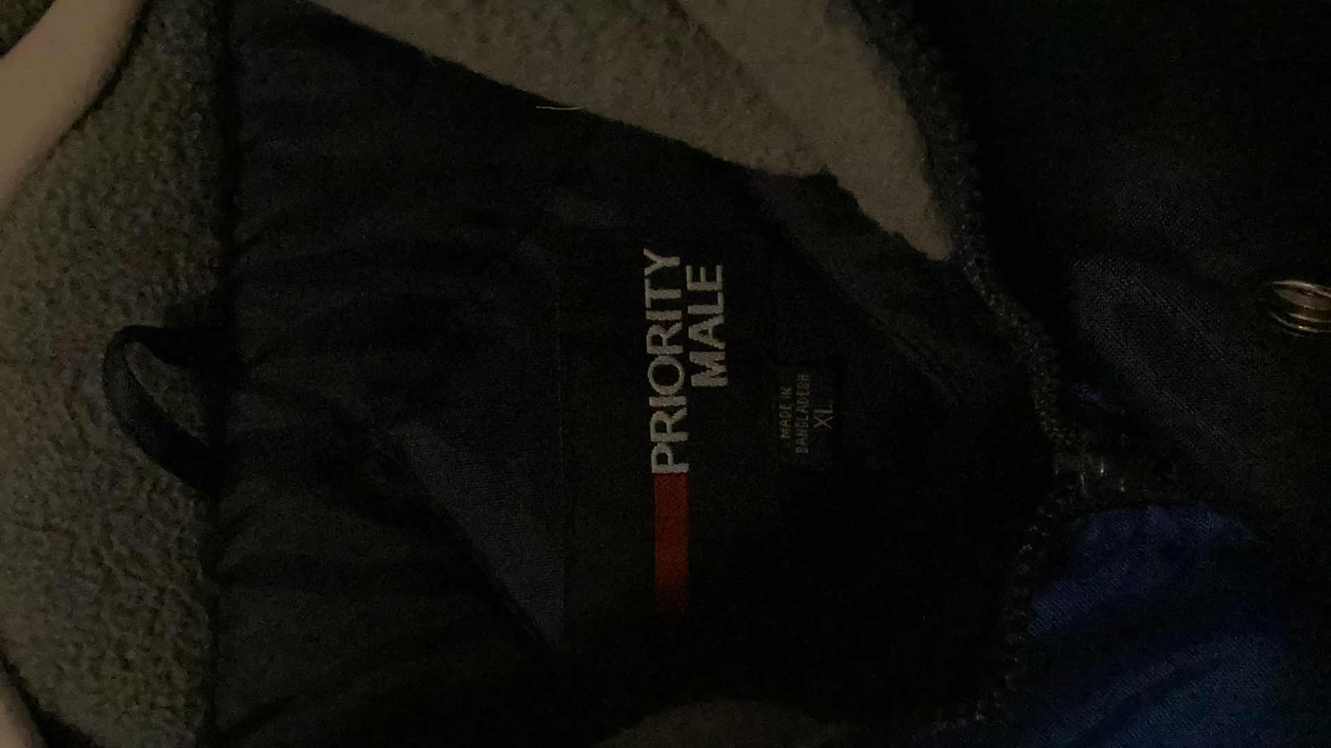 Photo 1 of MENS XL PRIORITY MALE JACKET