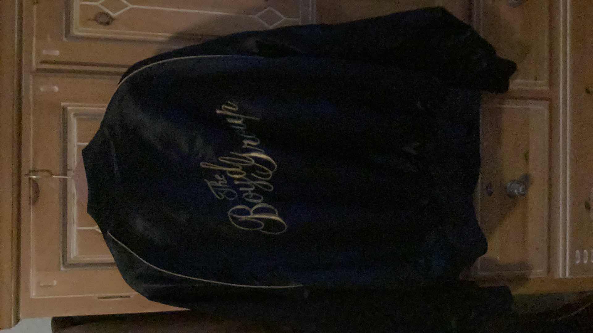 Photo 1 of MENS SIZE XL SATIN JACKET, BACK SIDE THE BOYD GROUP