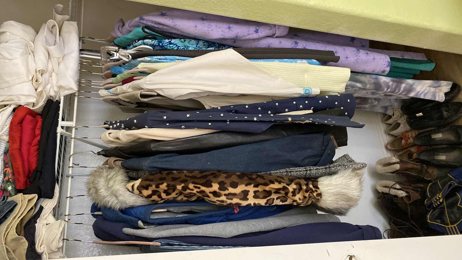 Photo 1 of HALF OF CLOSET LADIES SIZES S AND M SHOES 8.5