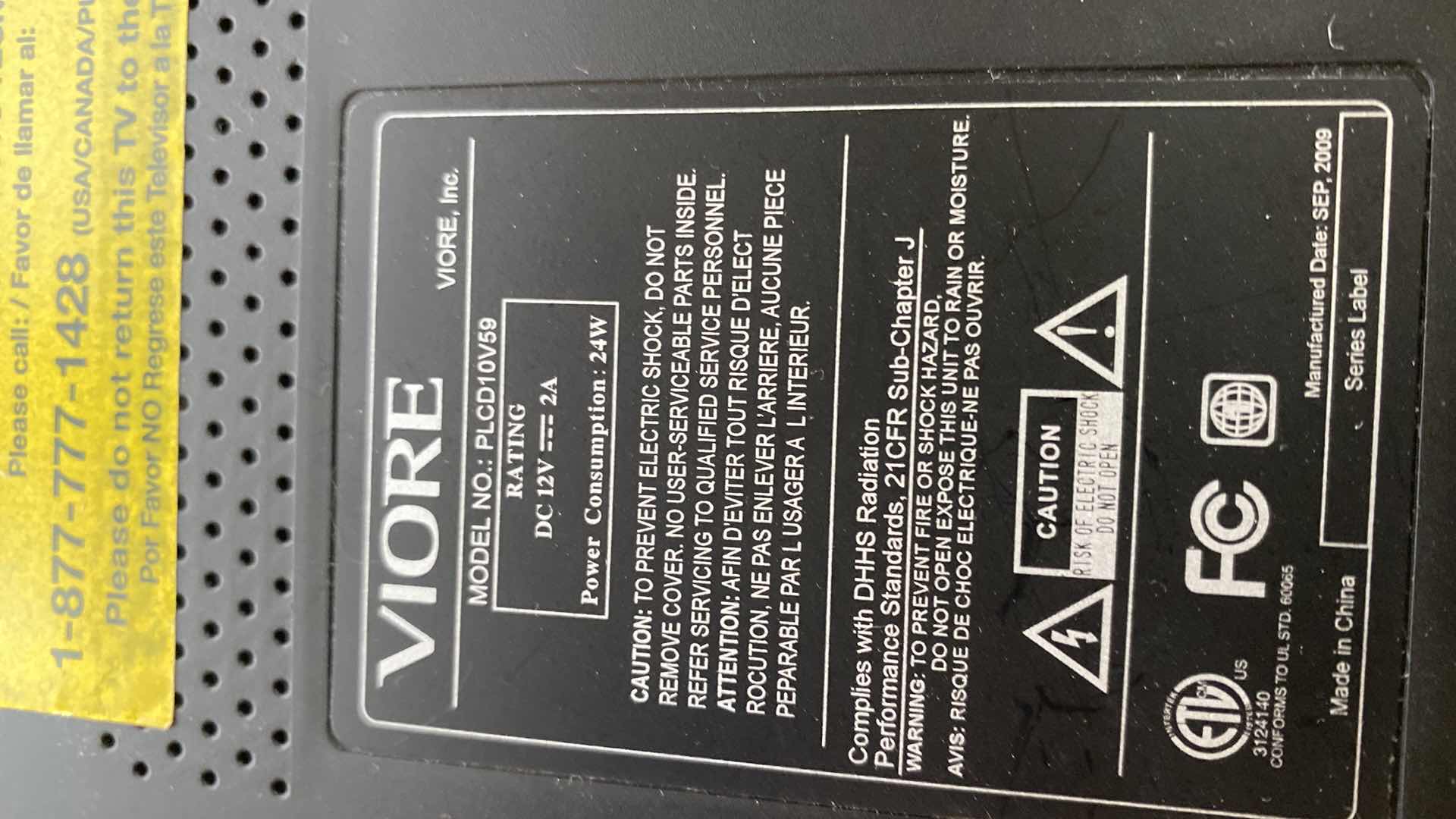 Photo 1 of JENSEN TURNTABLE WITH CD AND CASSETTE MUSIC SYSTEM AND VIOTE DVD VIDEO