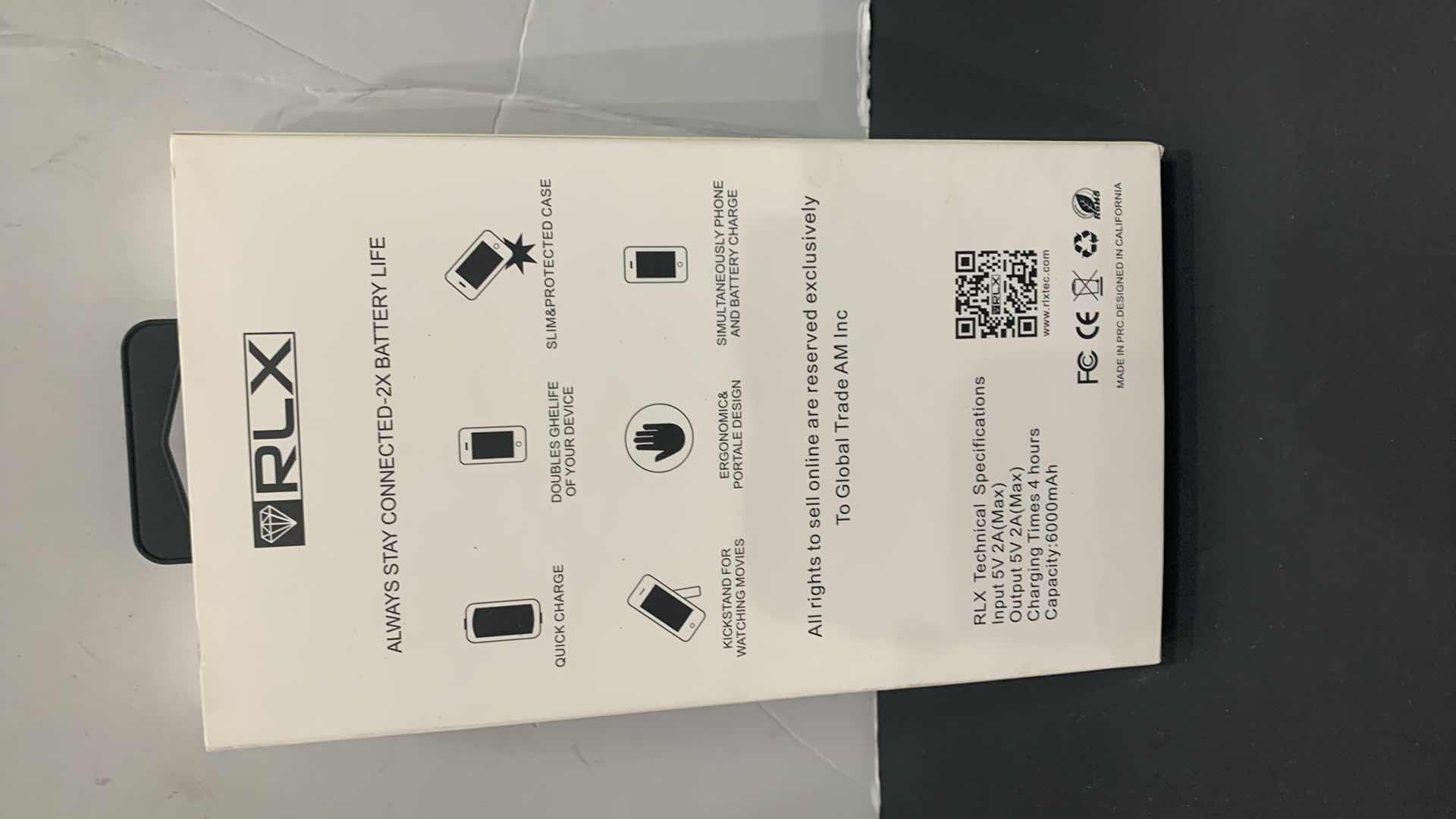 Photo 1 of NEW RLX QUICK CHARGE POWER CASE S8+