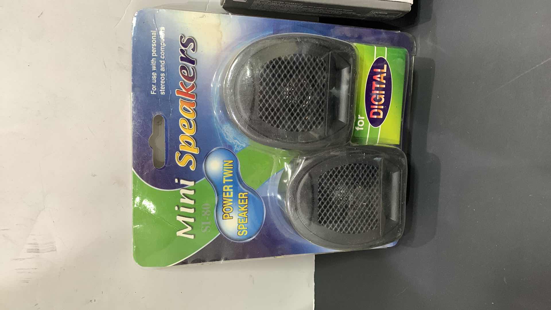 Photo 1 of NEW MISC ELECTRONICS, MINI SPEAKERS, ALFIE VOICE CONTROLLED SHOPPER