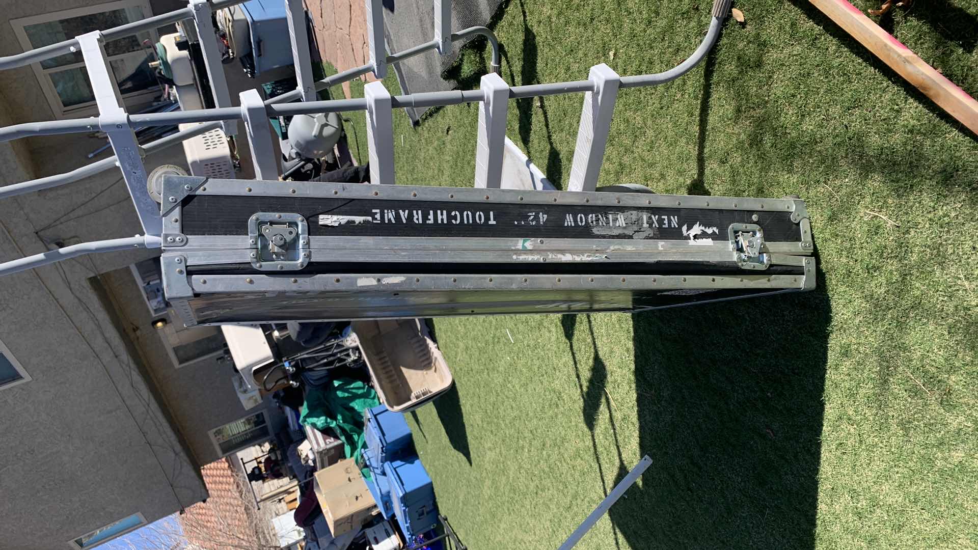 Photo 1 of ROAD CASE FOR FIVE FINGER DEATH PUNCH, FOR A 55“ SCREEN MONITOR