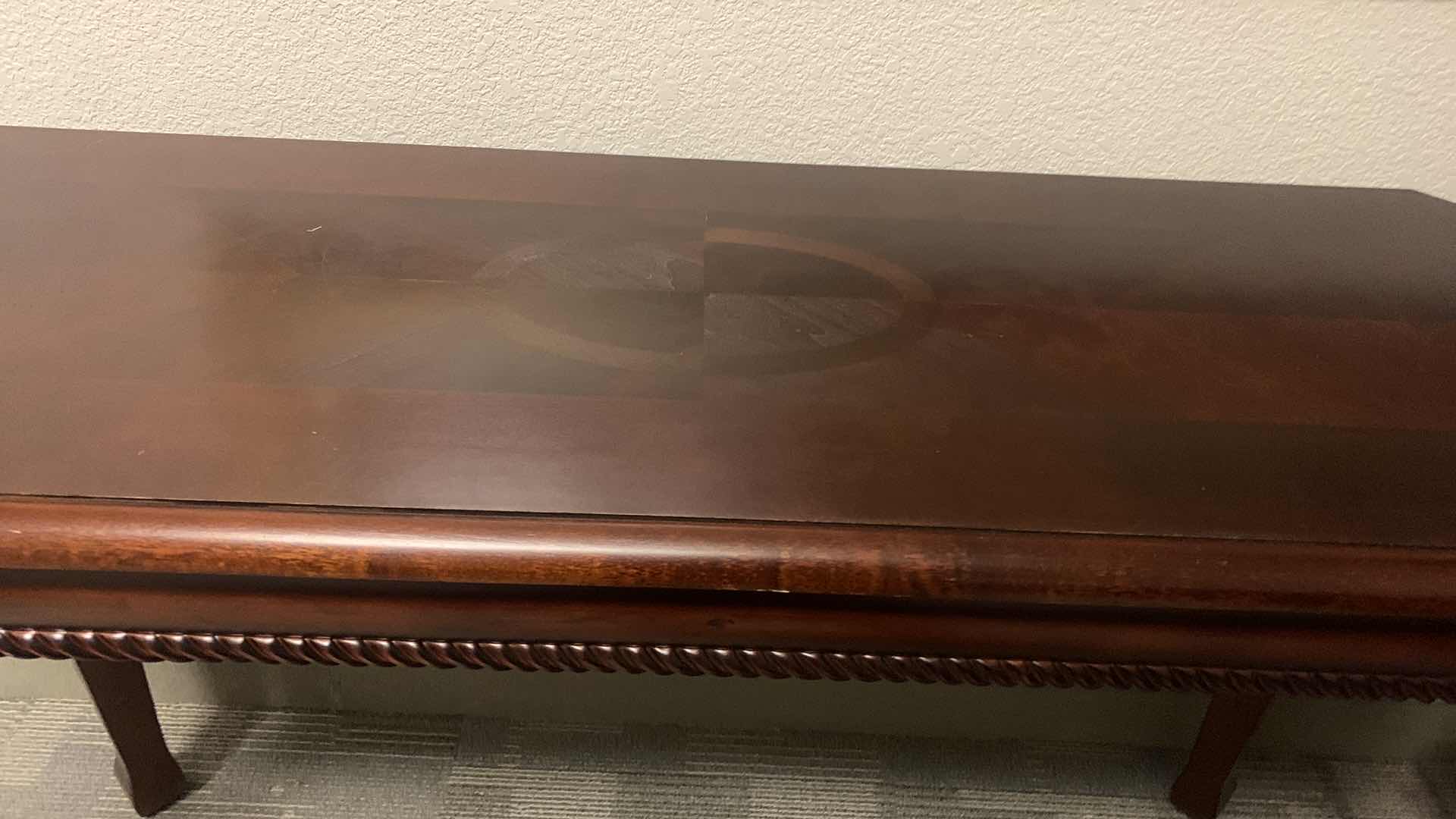 Photo 1 of WOOD CONSOLE TABLE 48” x 17” x H29.5