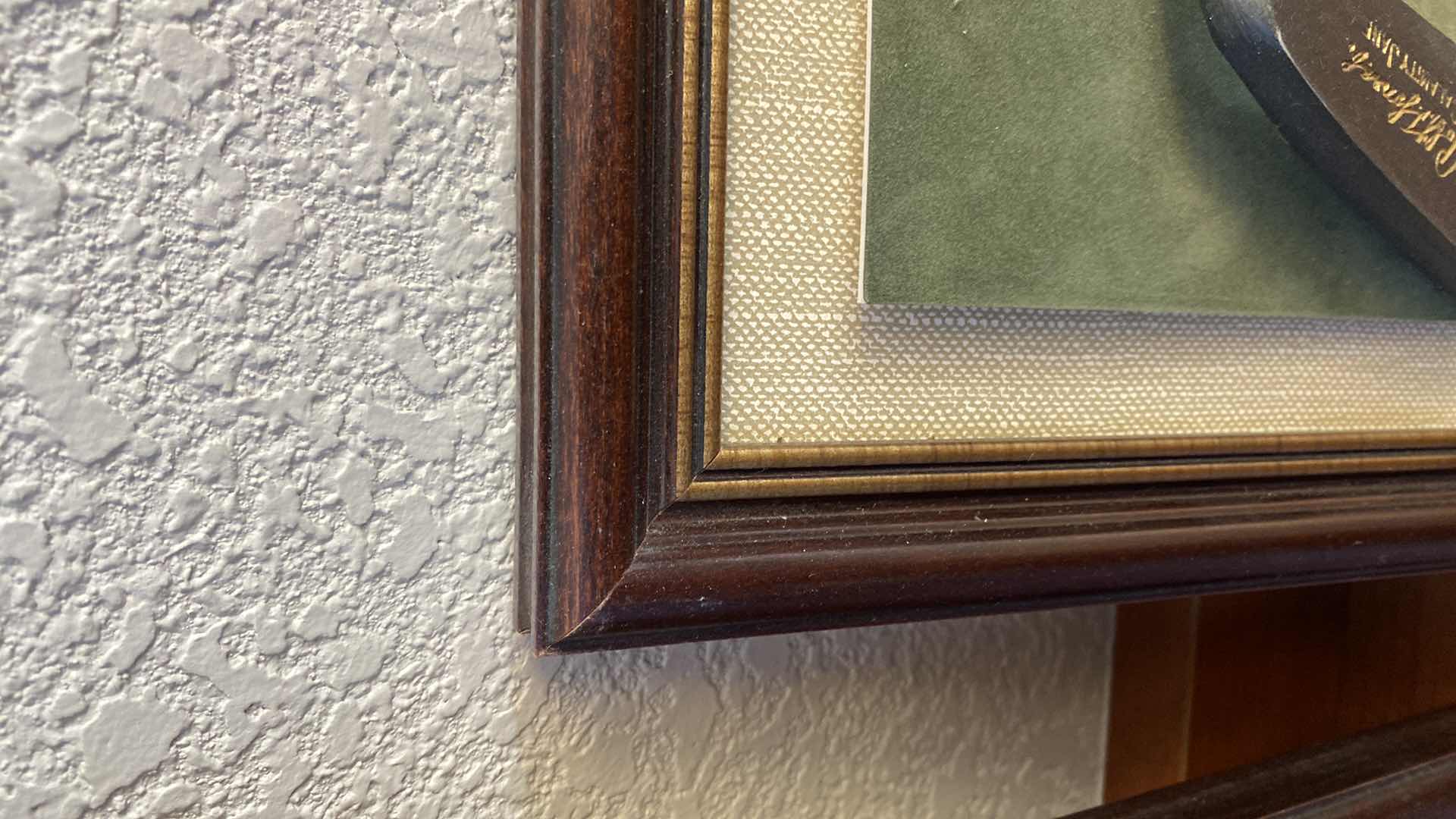 Photo 5 of 3 FRAMED GOLF ART 9.75” X H18”