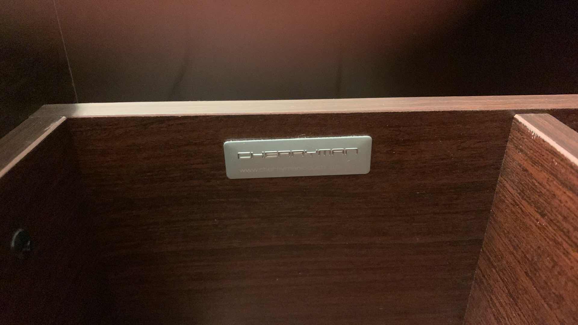 Photo 1 of CHERRYMAN 4 PIECE OFFICE EXECUTIVE OFFICE SET WITH EXECUTIVE DESK 71” x 35.5” , SIDE RETURN 42” x 24” AND DESK W HUTCH 70.5” x 23.5” x H65”