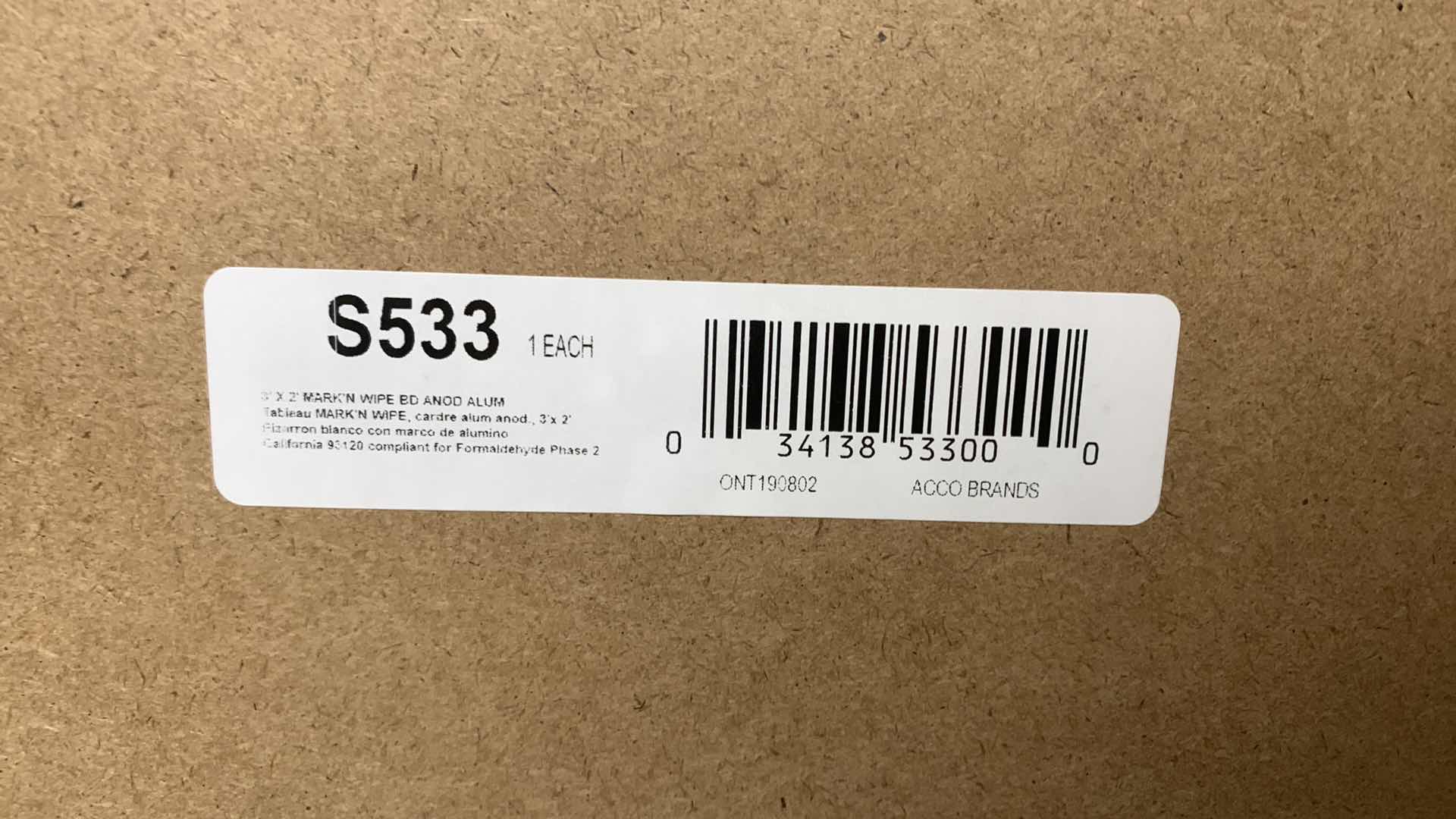 Photo 4 of QUARTET MAGNETIC DRY ERASE BOARD, 24” x 36”