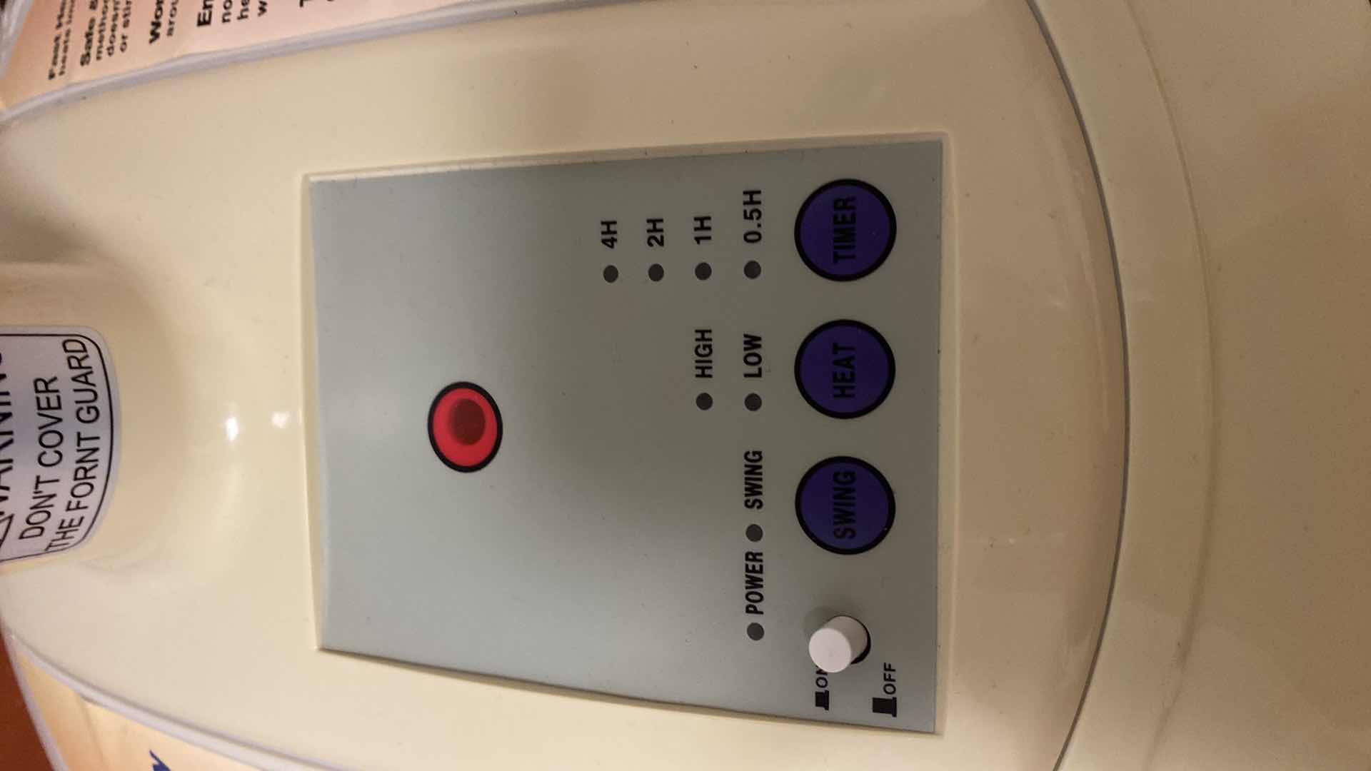 Photo 3 of SOLEUS AIR HEATER ADJUSTABLE TO MAX H36”