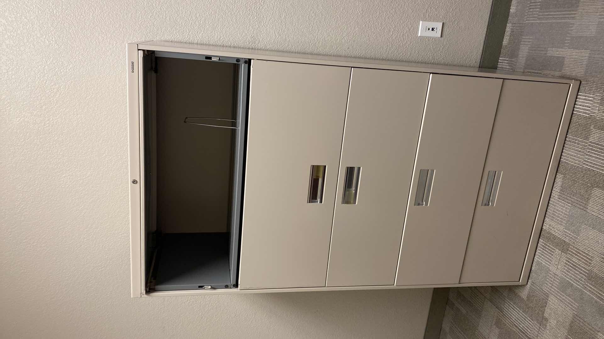 Photo 1 of HON 4 DRAWER 1 DOOR LEGAL FILE ALMOND COLOR 36” X 19” H67”