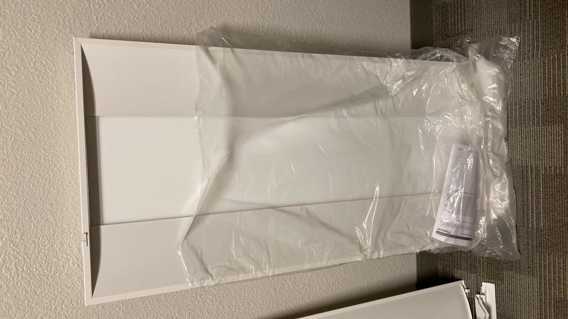 Photo 1 of TROFFER RECESSED CEILING LIGHT FIXTURE FOR 2’ X 4’ INSTALLATION BY MAXLITE - LED LENSED RETROFIT