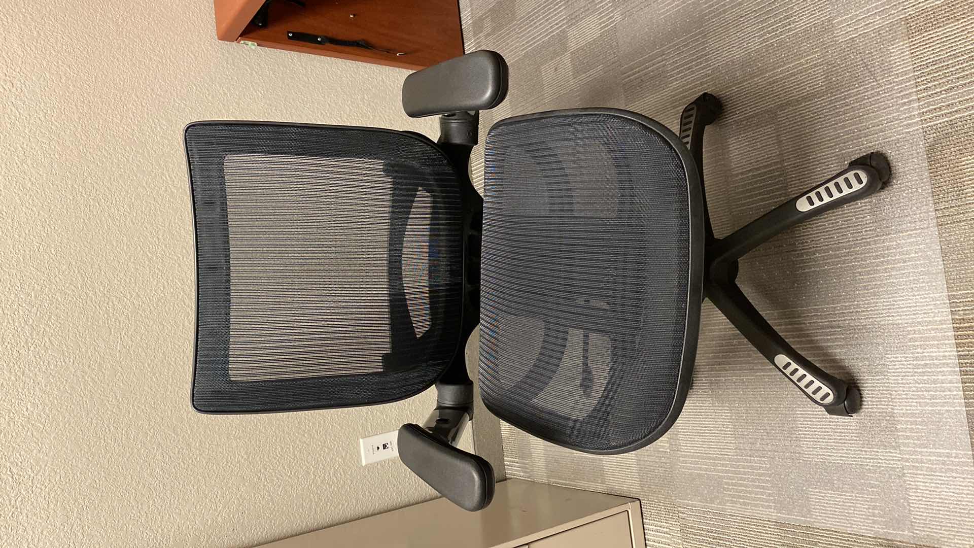 Photo 1 of ADJUSTABLE OFFICE CHAIR ON WHEELS