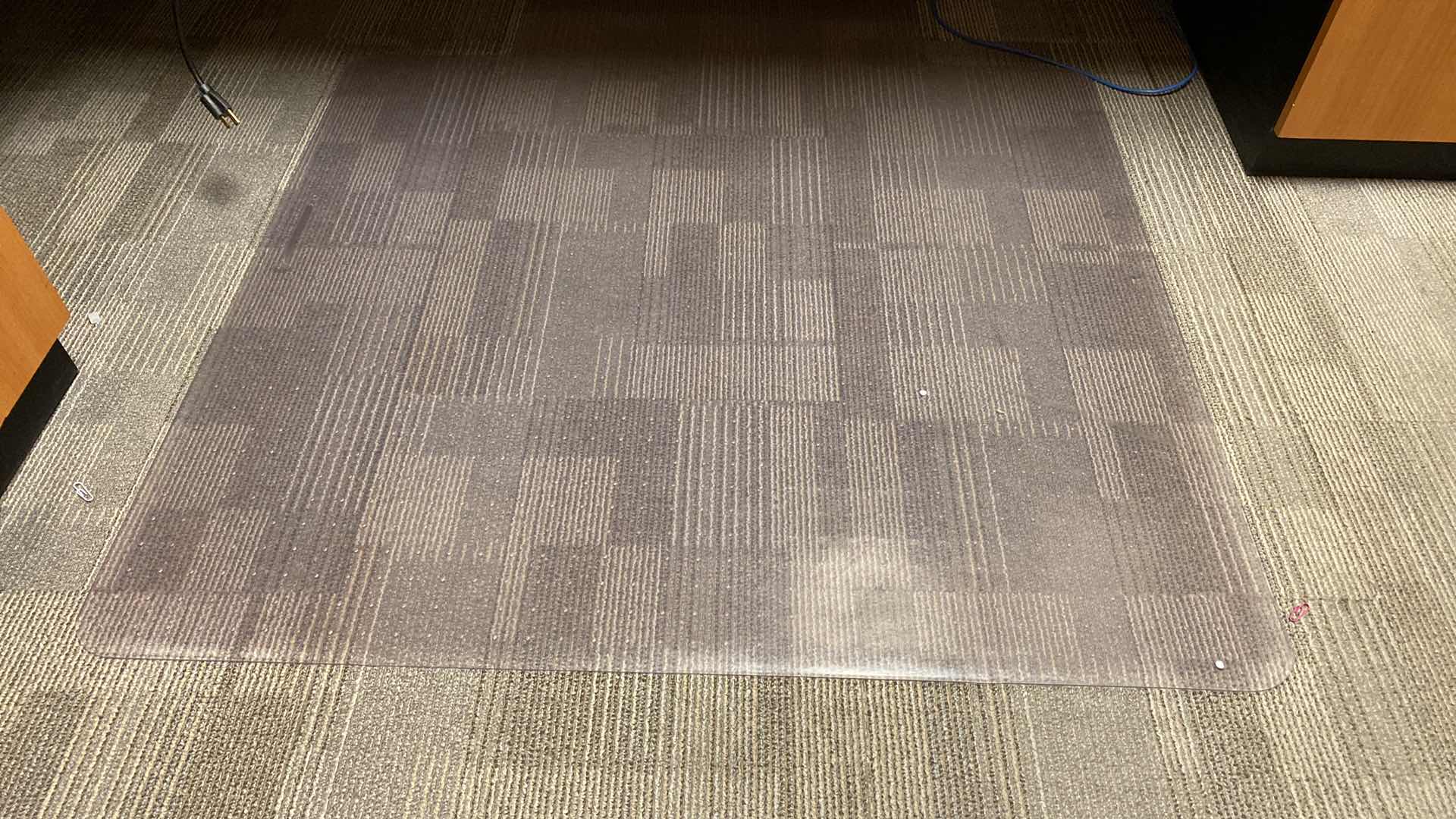 Photo 1 of FLOOR PROTECTOR UNDER CHAIR MAT 52” X 45”