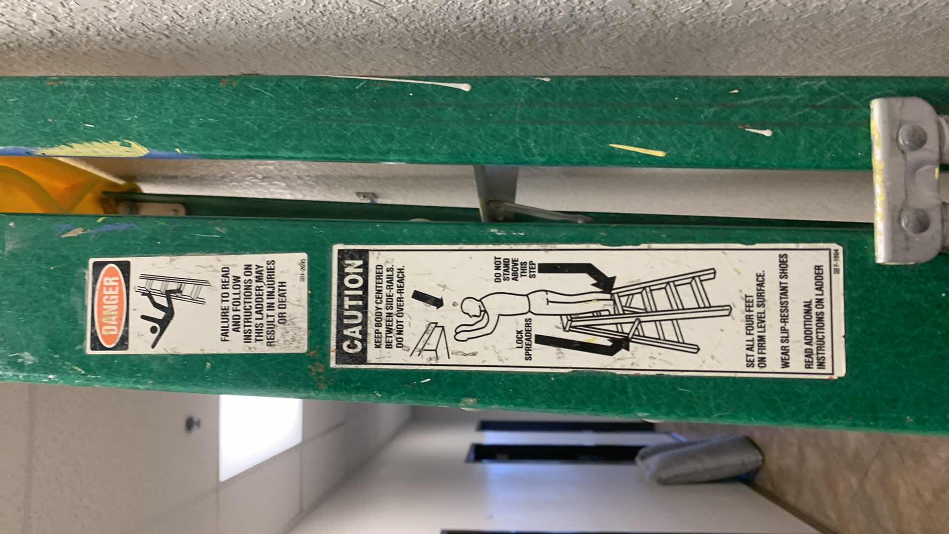 Photo 1 of 7 FOOT METAL TYPE II COMMERCIAL LADDER