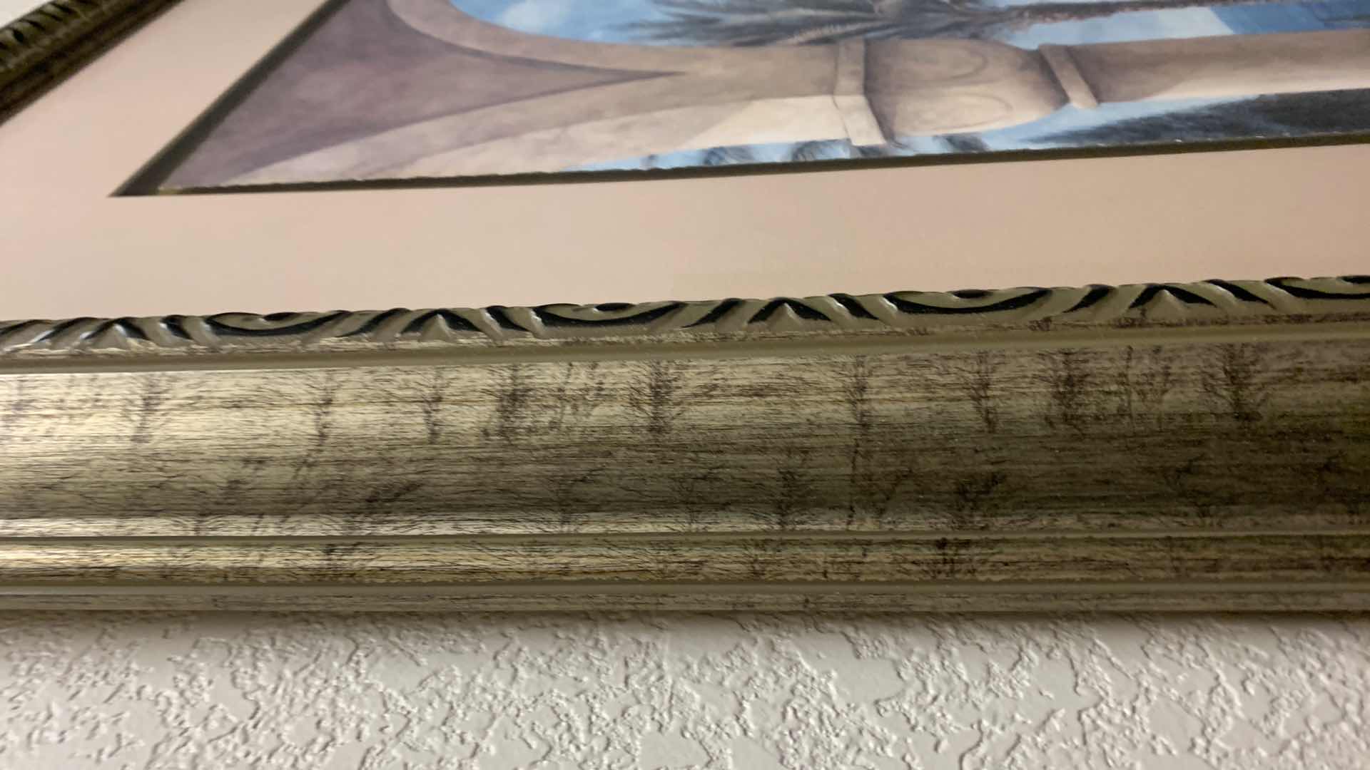 Photo 4 of FRAMED ARTWORK, SEAPORT, 39” x 47”