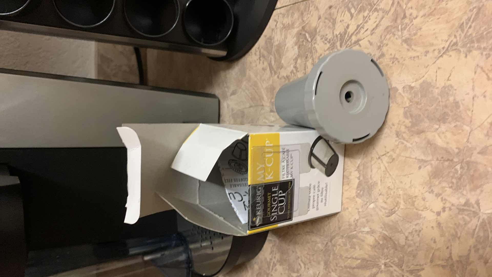 Photo 1 of KEURIG, K-CUP AND SPINNING ORGANIZER