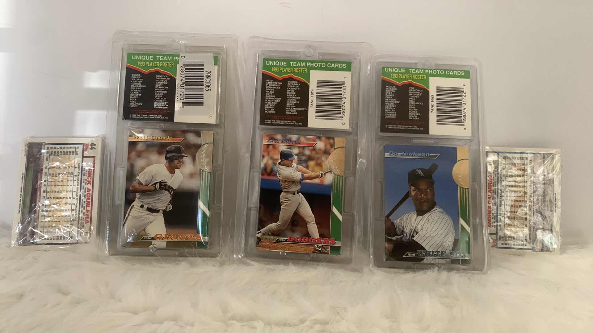 Photo 1 of SEALED BASEBALL CARDS, 5 SETS
