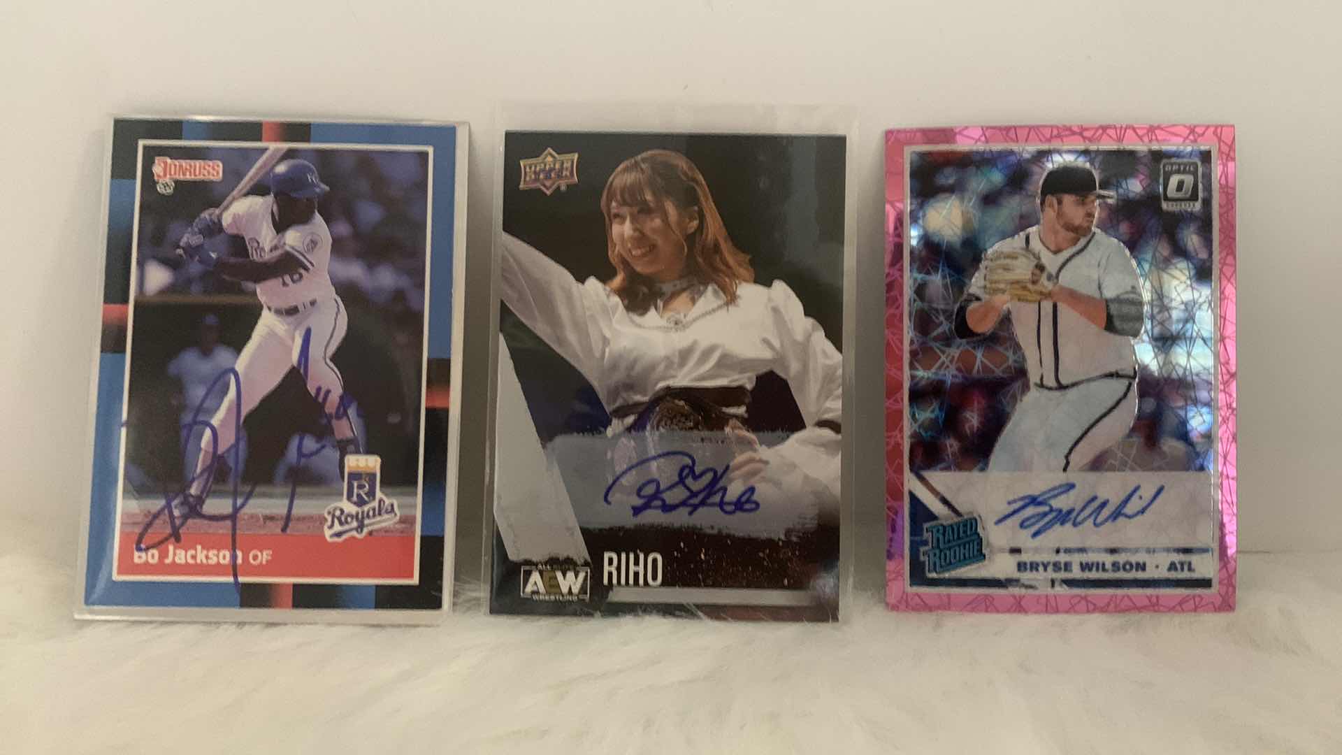 Photo 1 of 3 COLLECTIBLE SIGNED SPORTS CARDS