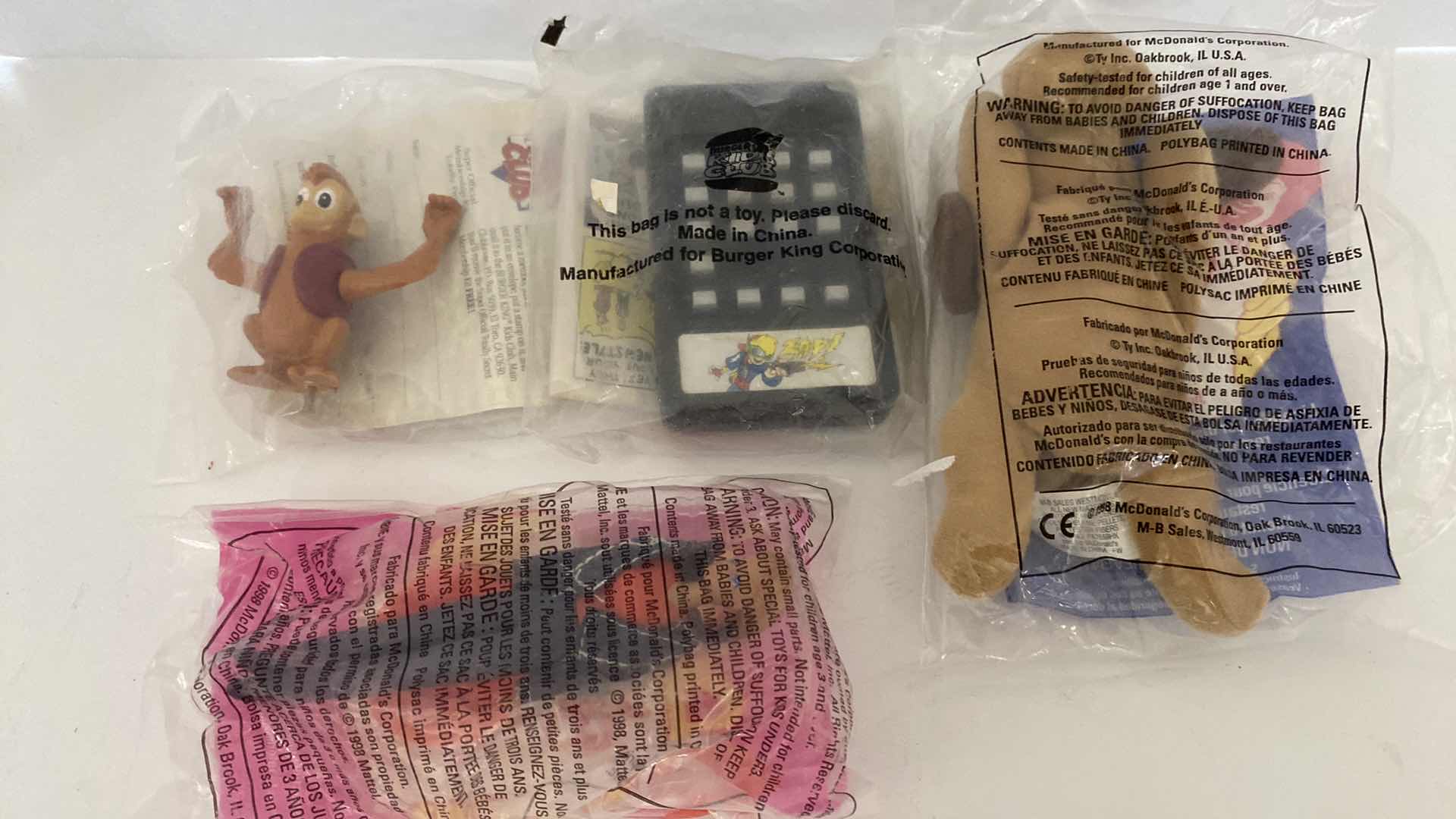 Photo 5 of 16-VINTAGE MC DONALDS KID MEAL TOYS FROM 1992-1998