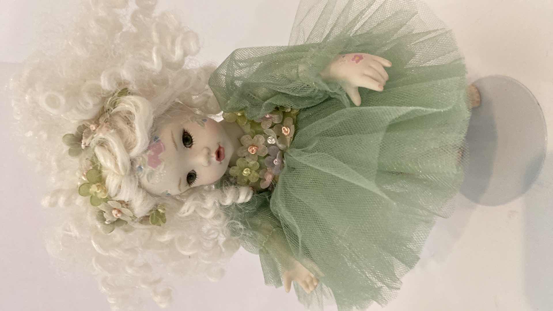 Photo 1 of MARIE OSMOND PORCELAIN DOLLS H9.5”