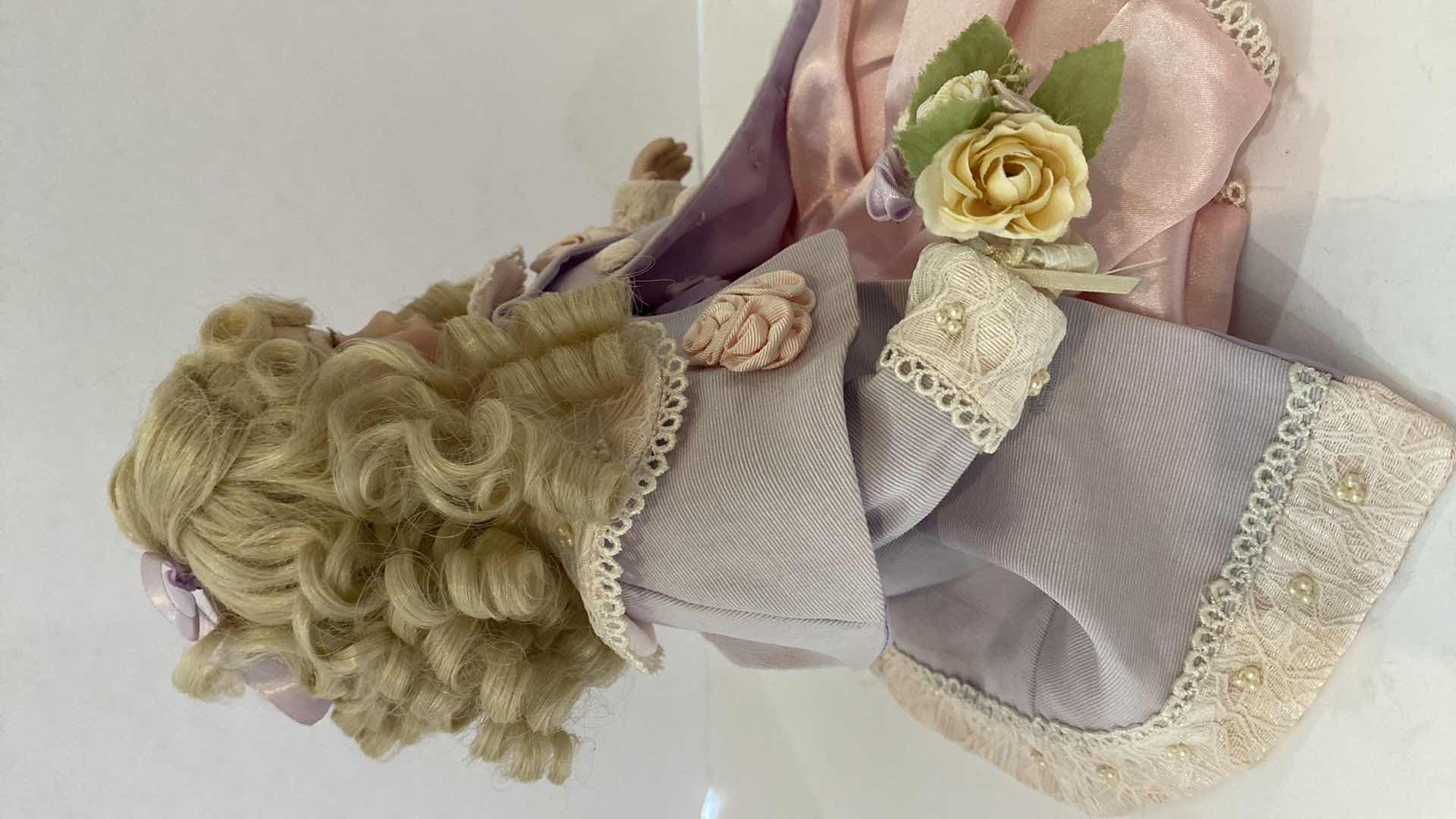 Photo 1 of MANN PORCELAIN DOLL H16”